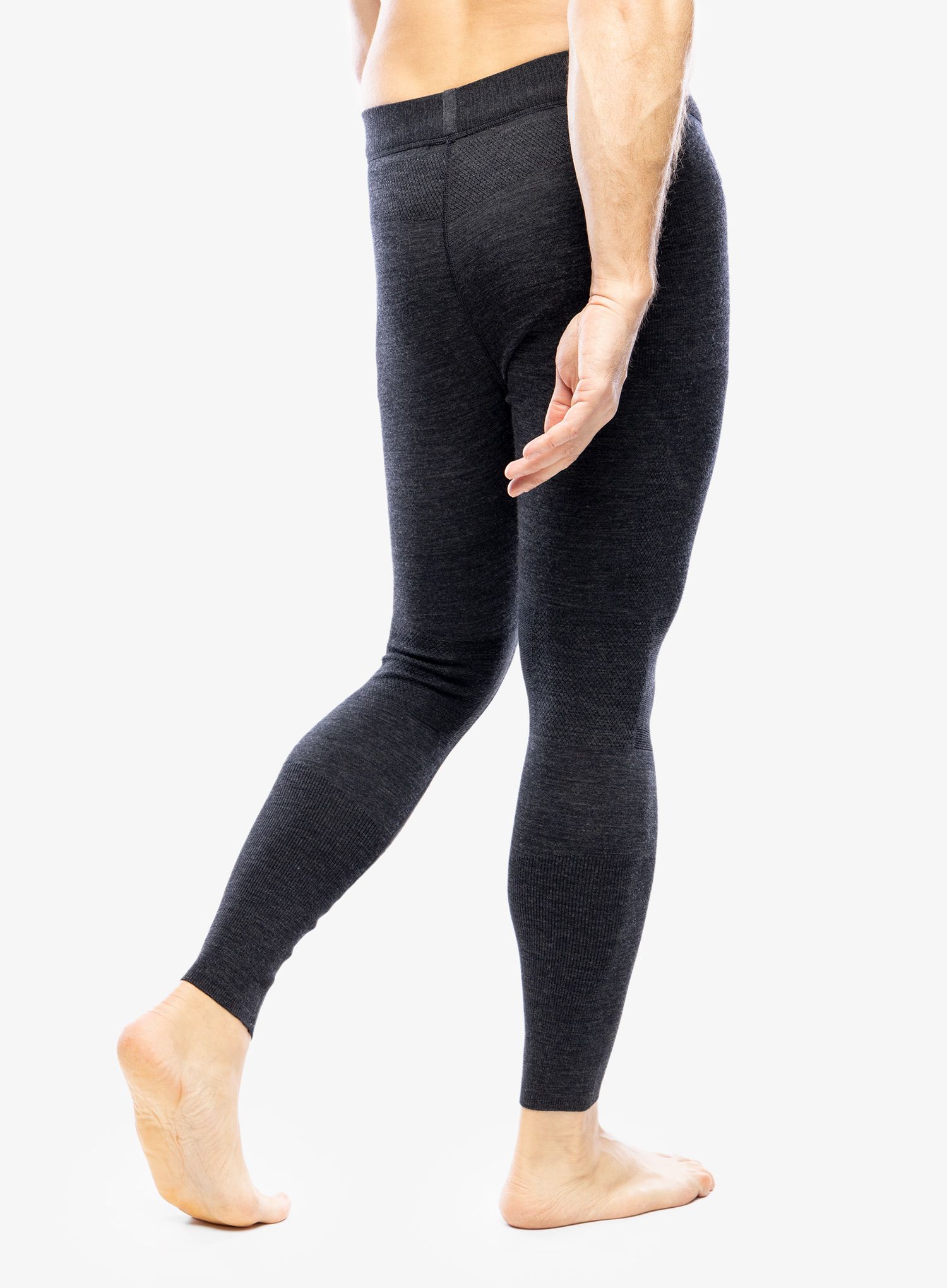 Termo pajkice Smartwool Intraknit Thermal Merino Base Layer Bottom - charcoal heather/black