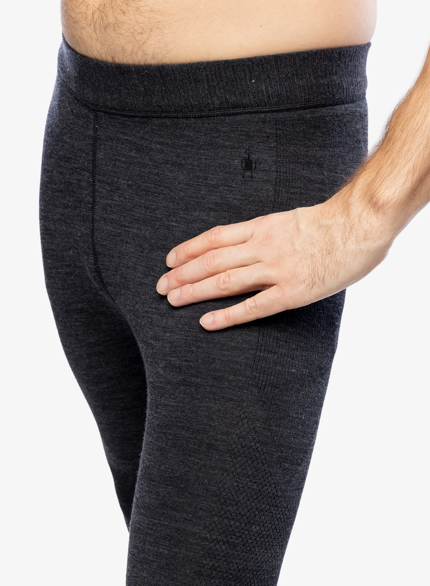 Termo pajkice Smartwool Intraknit Thermal Merino Base Layer Bottom - charcoal heather/black