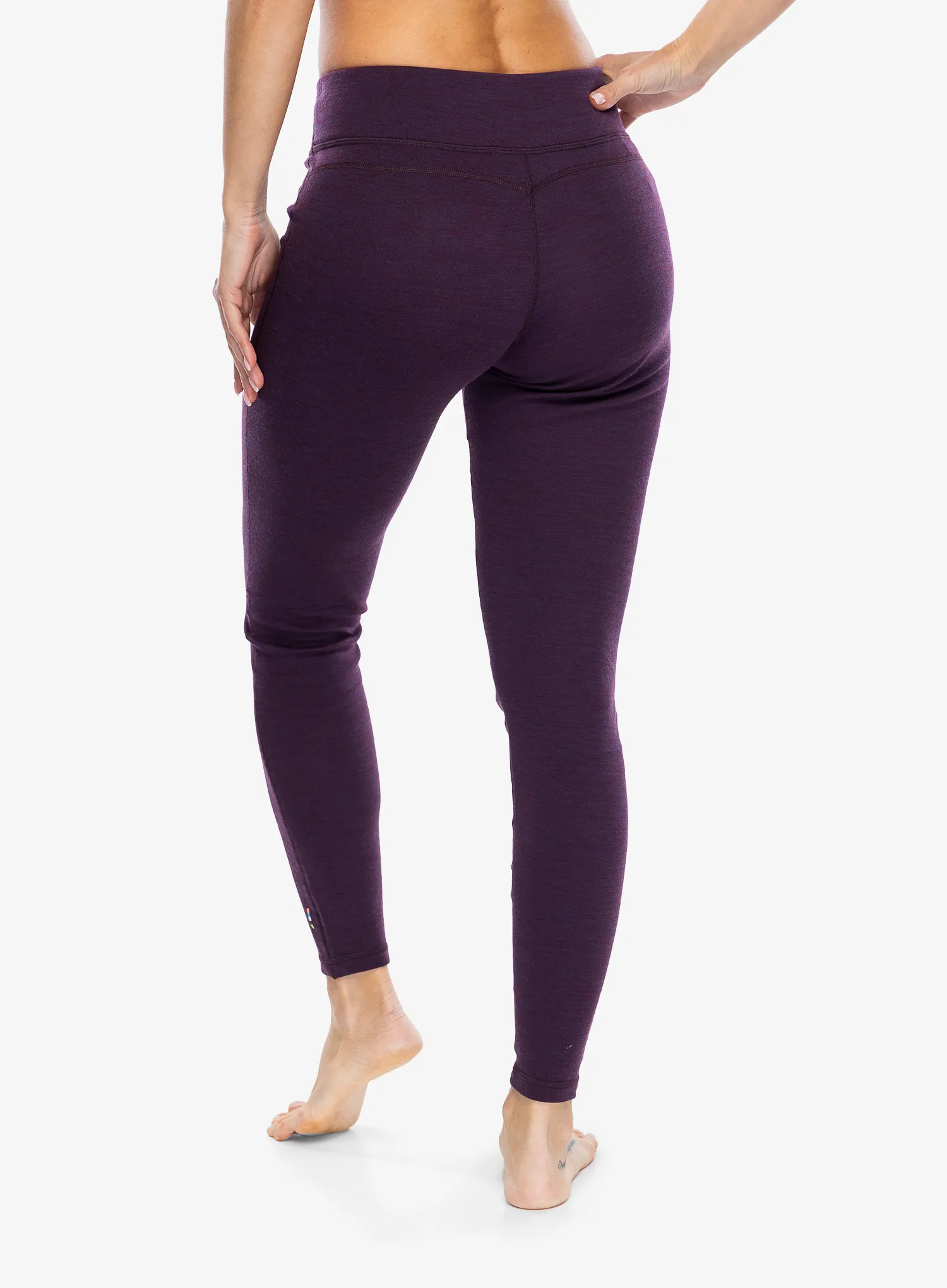 Ženske termo pajkice Smartwool Merino 250 Baselayer Bottom - purple iris h