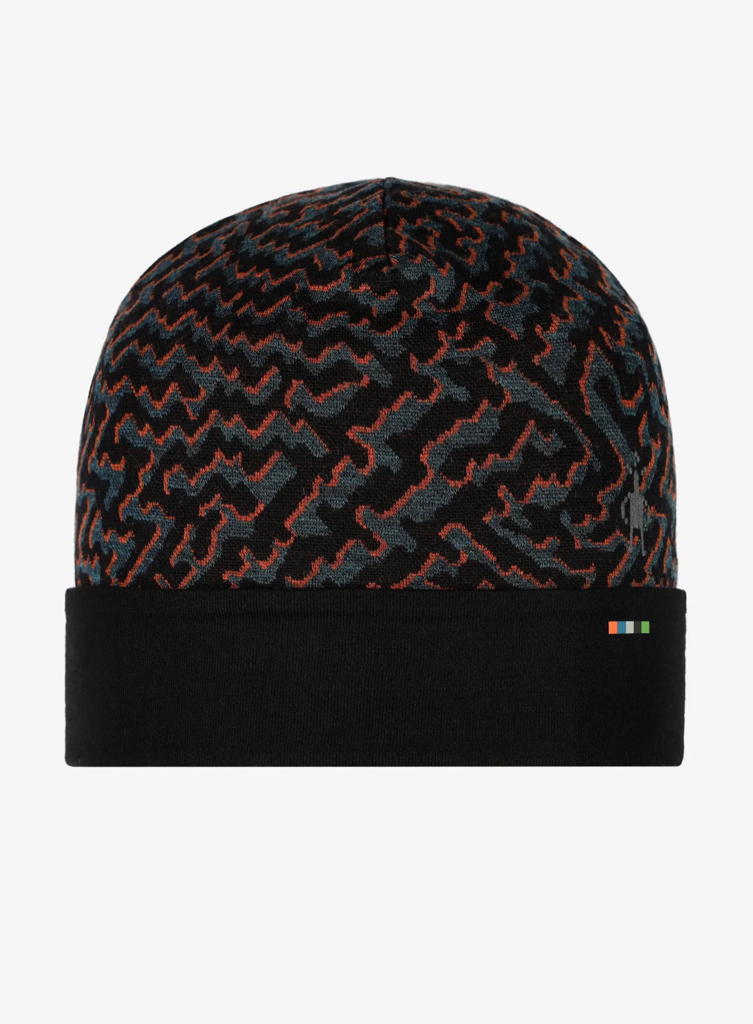 Zimska kapa Smartwool Merino 250 Cuffed Beanie - black retro line