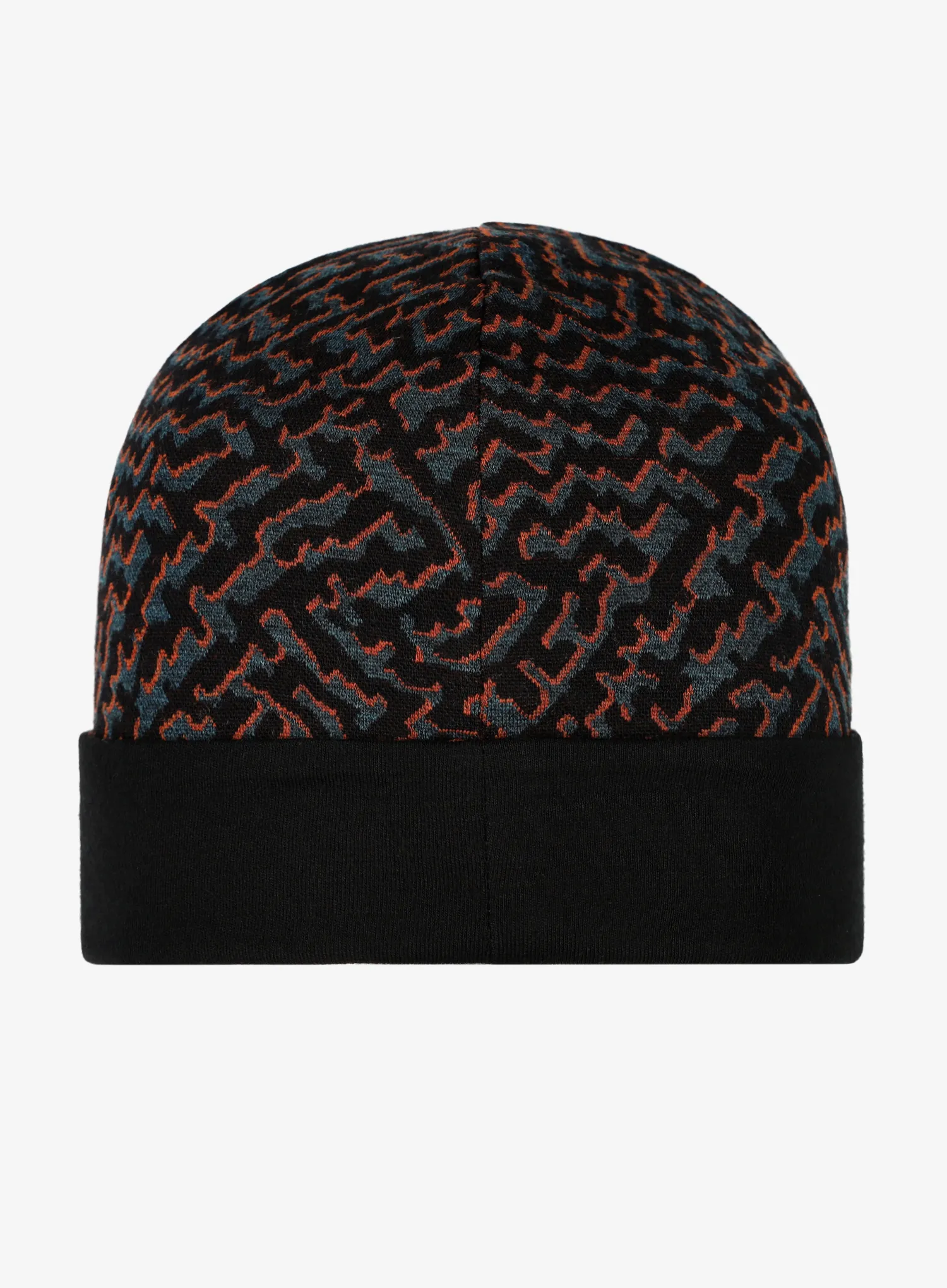 Zimska kapa Smartwool Merino 250 Cuffed Beanie - black retro line