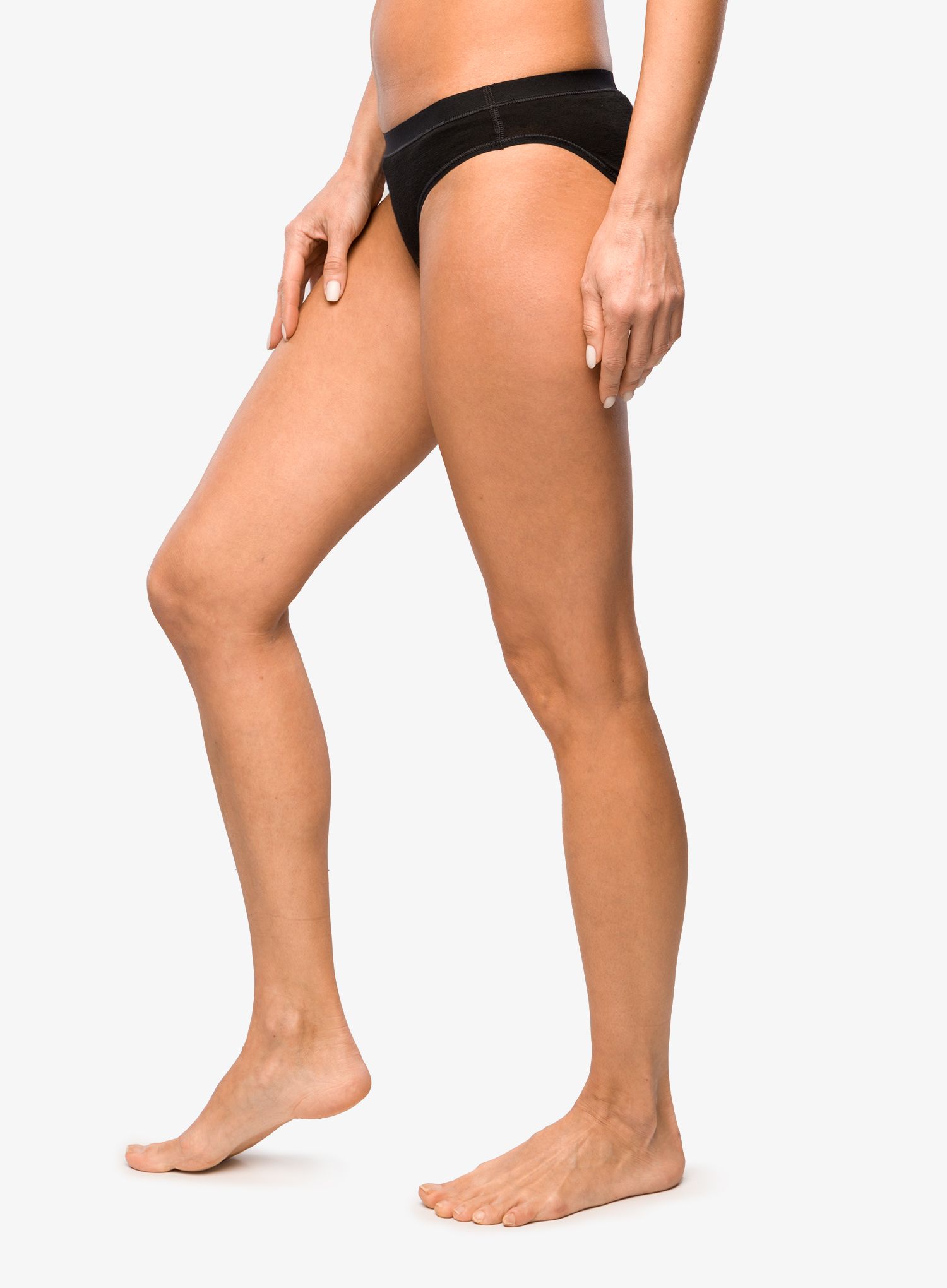 Ženske spodnjice Smartwool Merino Bikini Boxed - black