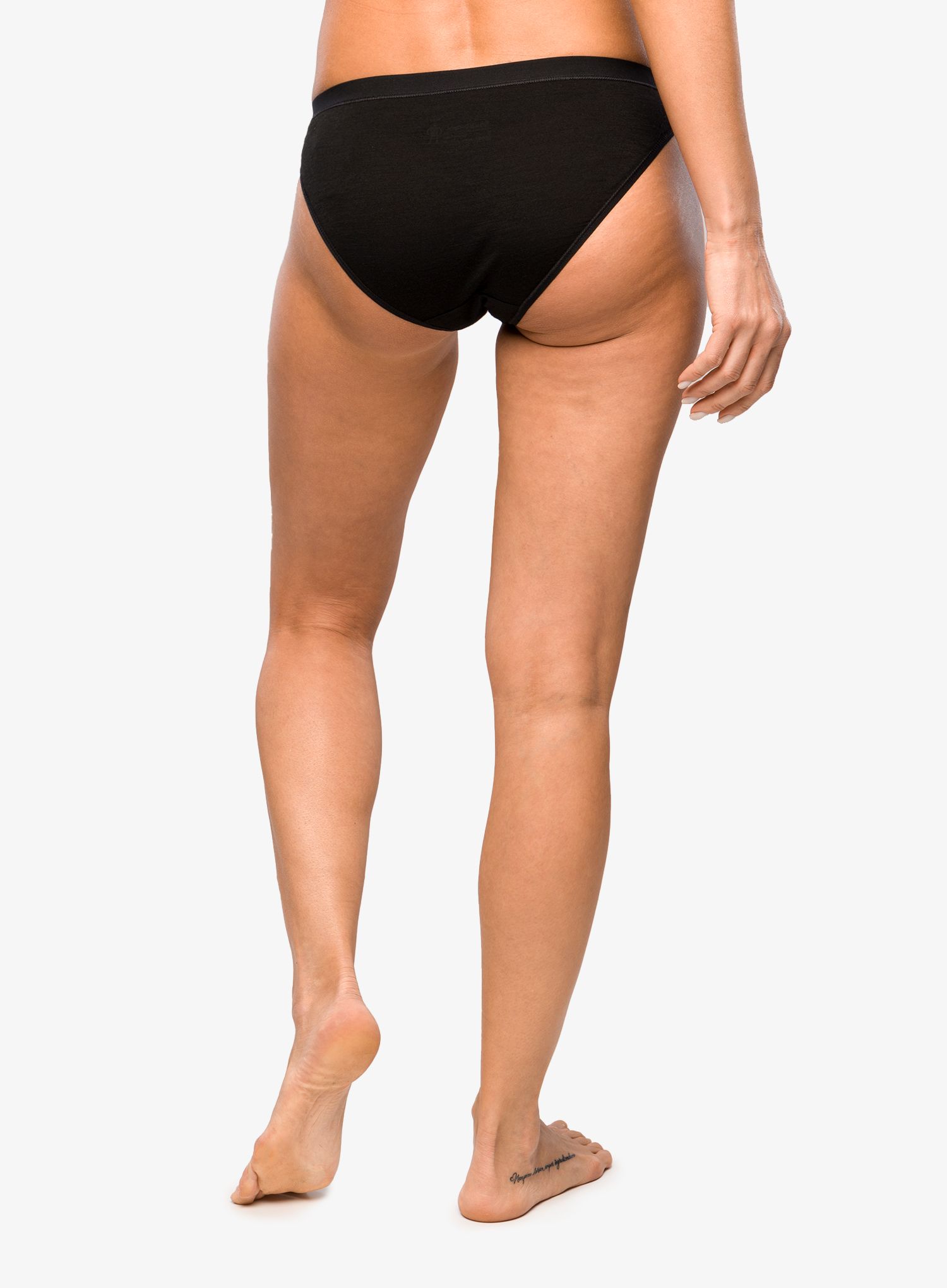 Ženske spodnjice Smartwool Merino Bikini Boxed - black