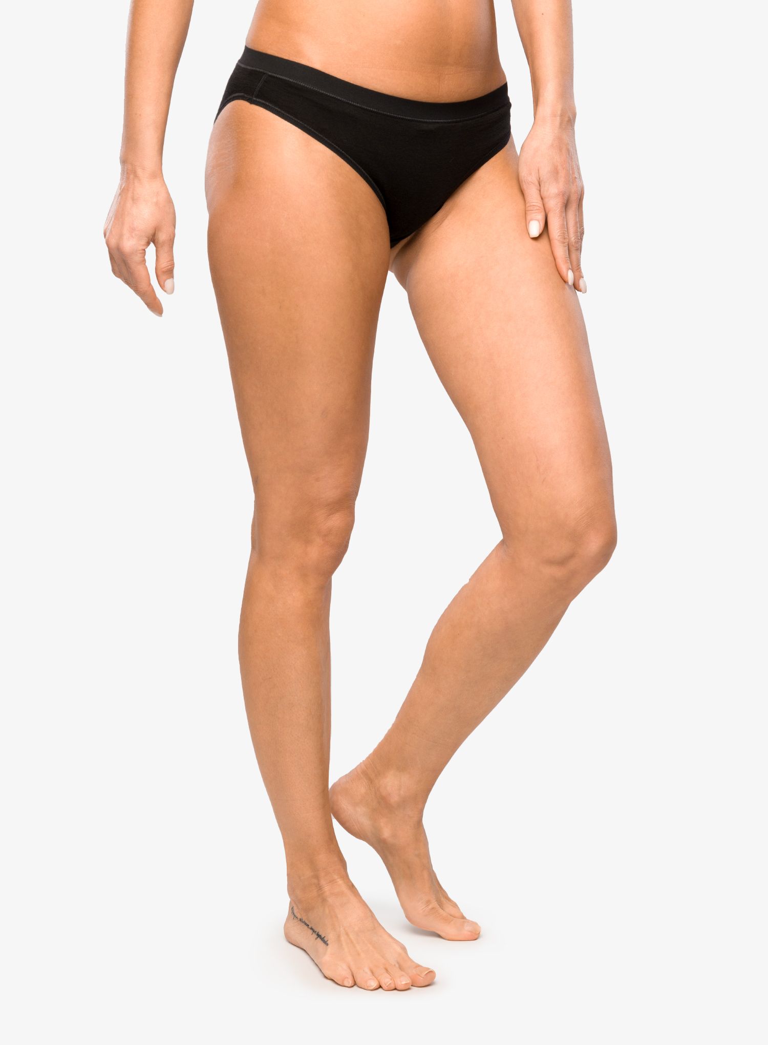 Ženske spodnjice Smartwool Merino Bikini Boxed - black