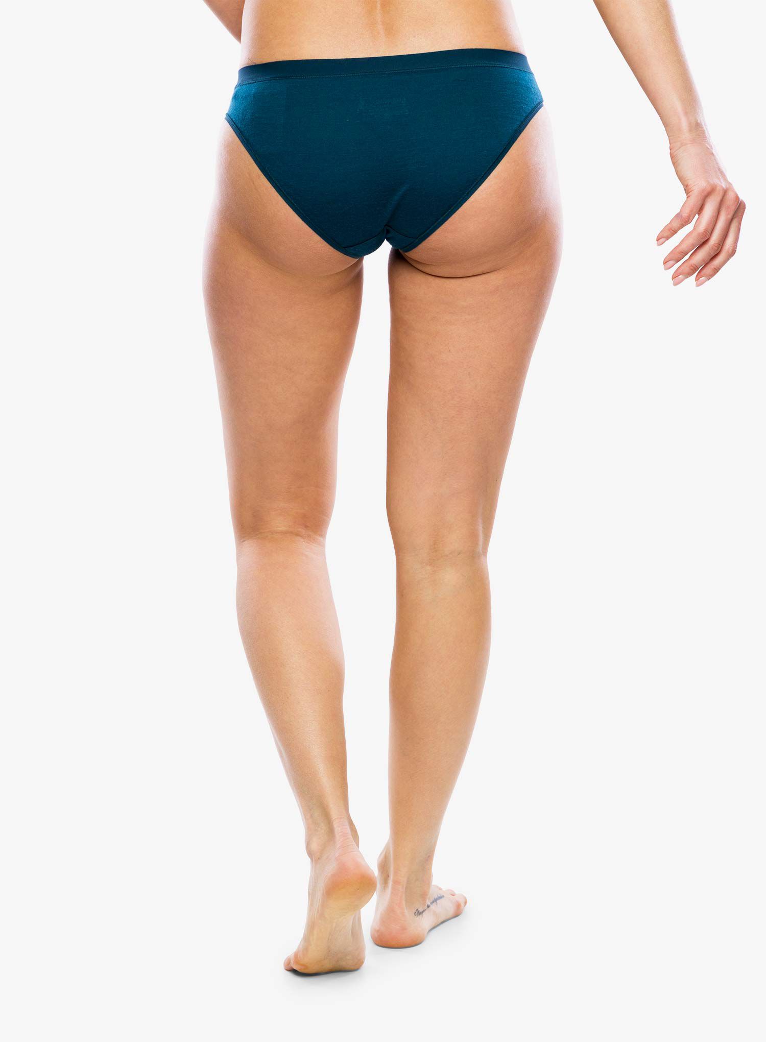 Ženske spodnjice Smartwool Merino Bikini Boxed - twilight blue