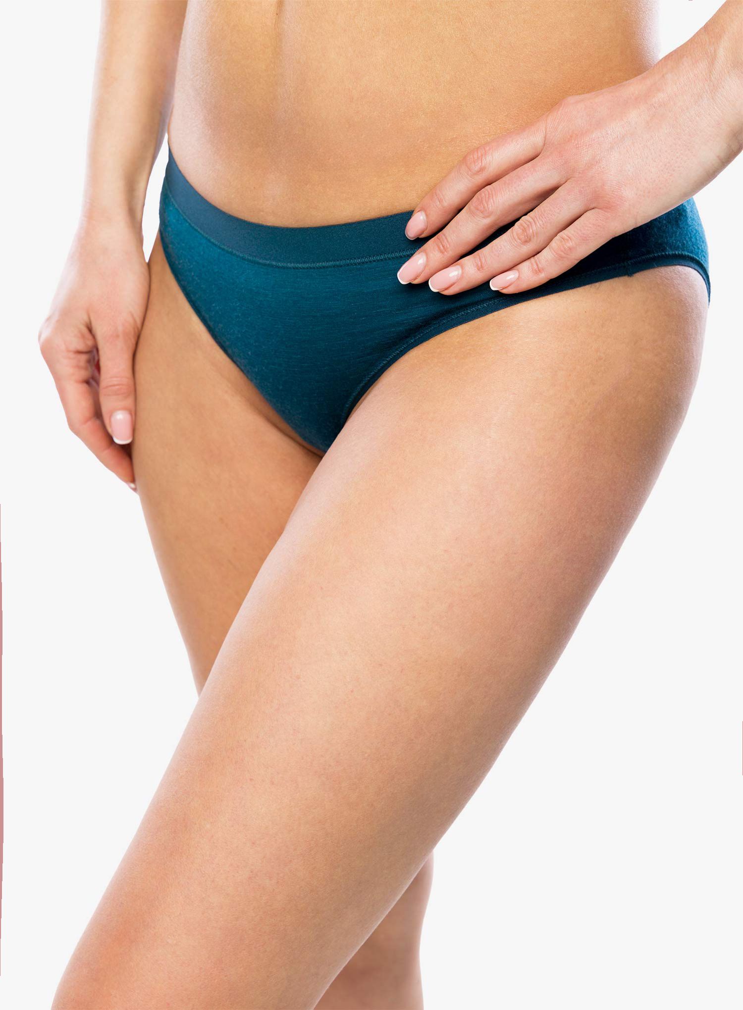 Ženske spodnjice Smartwool Merino Bikini Boxed - twilight blue