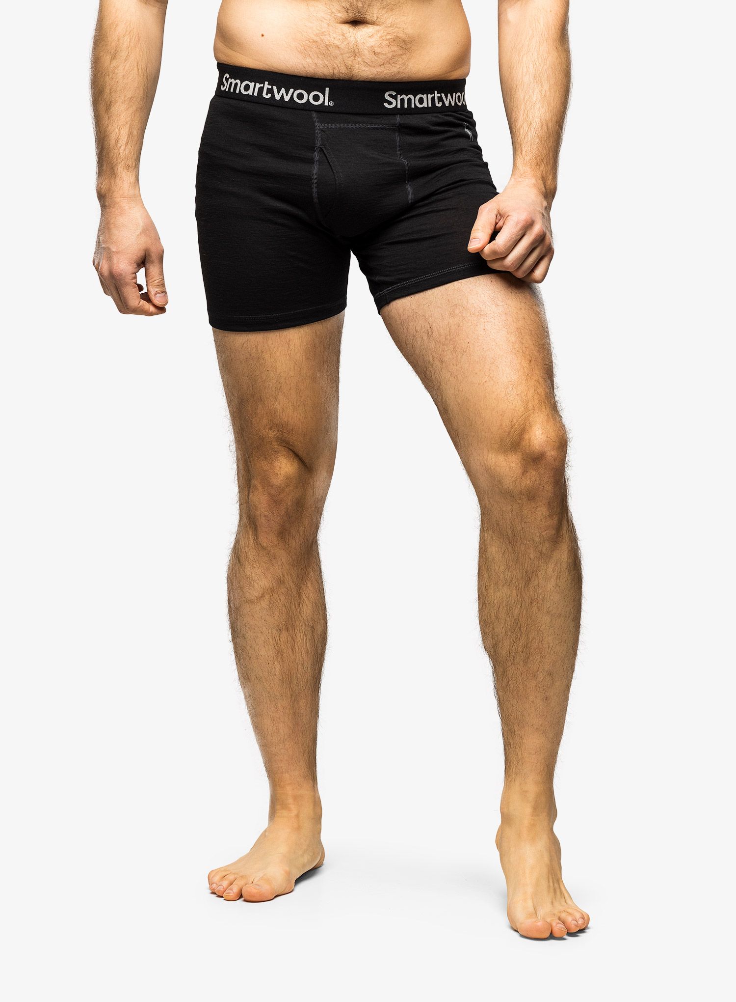 Boksarice Smartwool Merino Boxer Brief Boxed - black