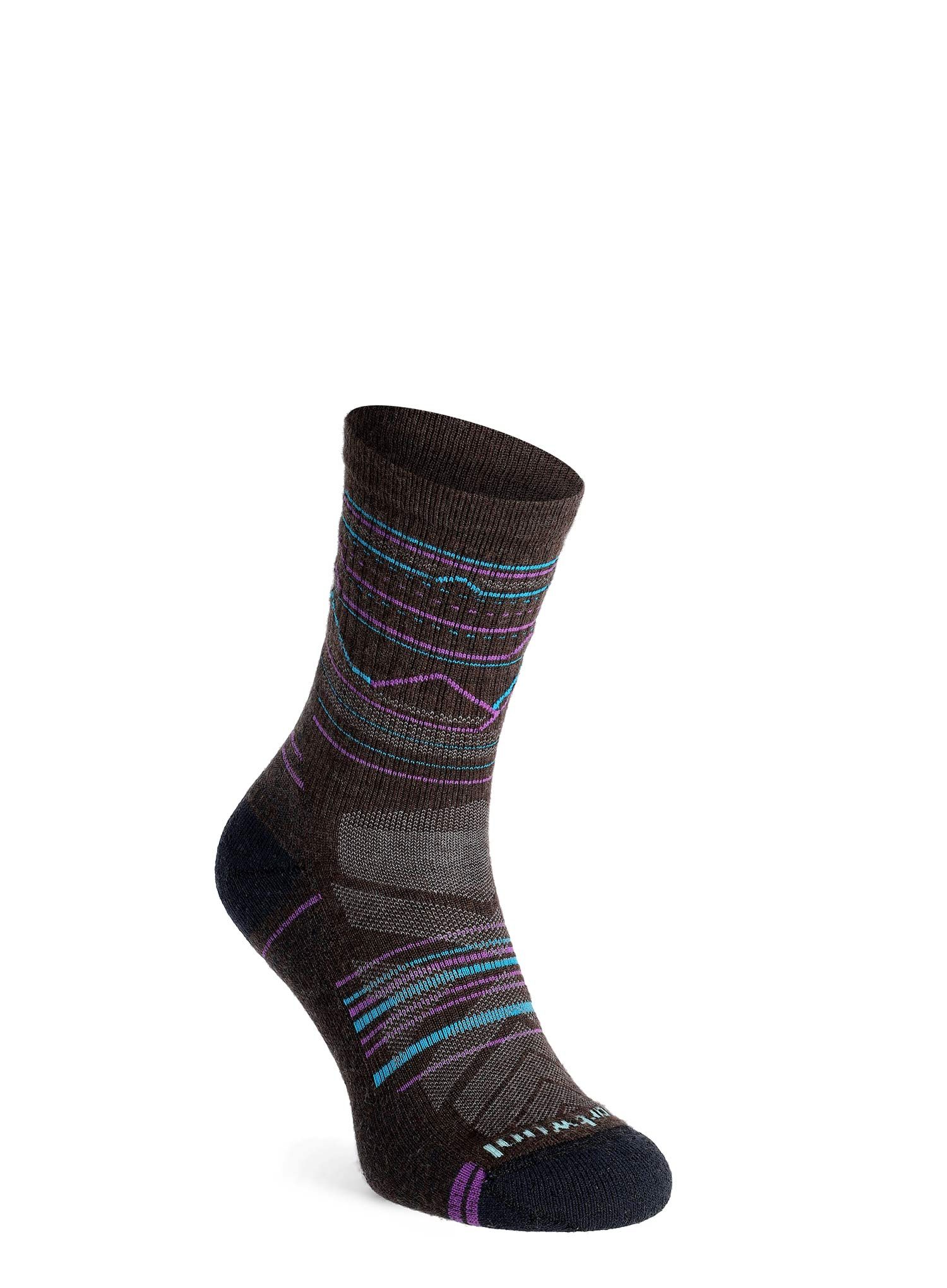 Pohodniške nogavice Smartwool Performance Hike Light Cushion Mountain Range - chestnut