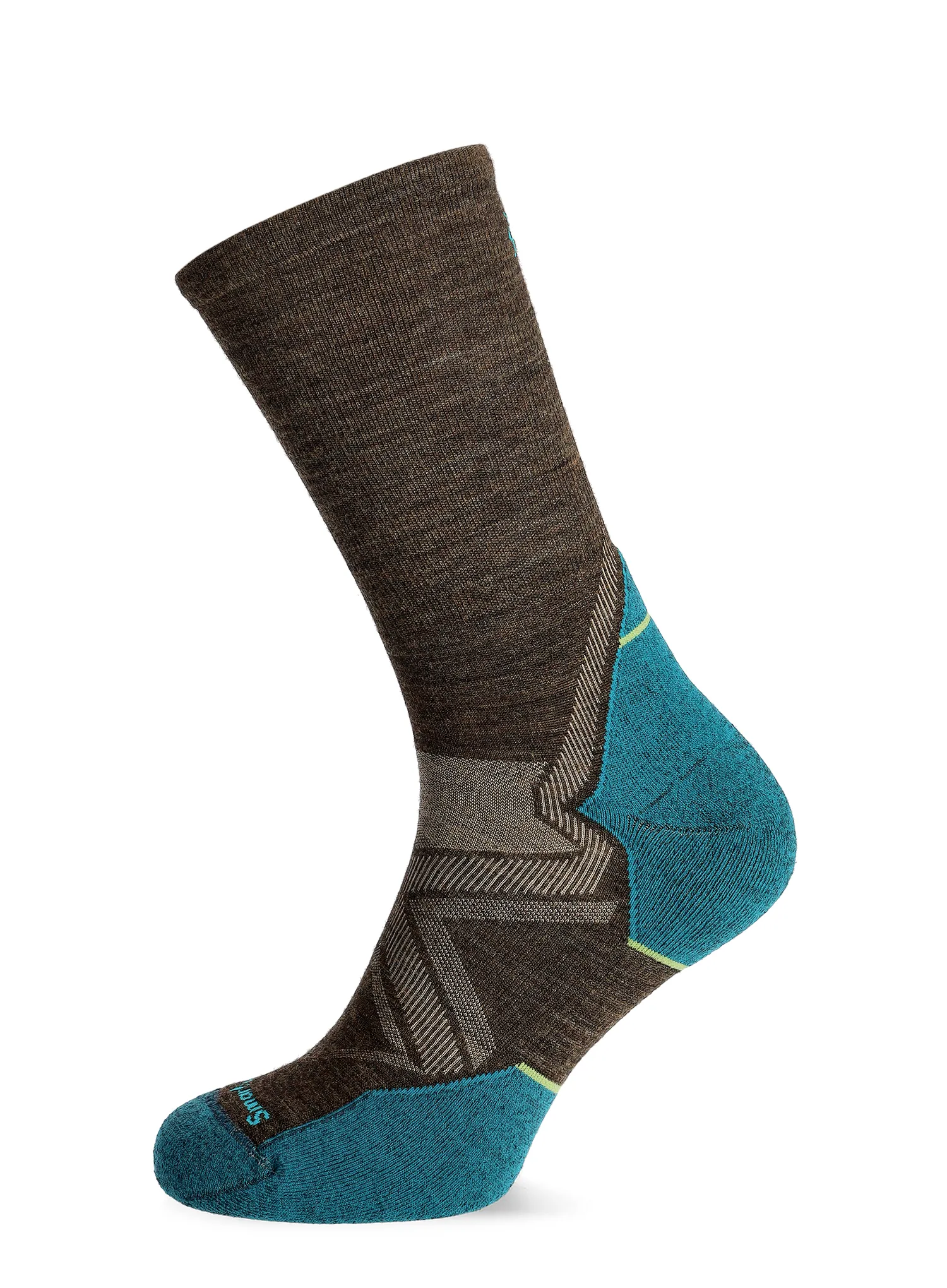 Tekaške nogavice Smartwool Run Cold Weather Targeted Cushion Crw - military olive