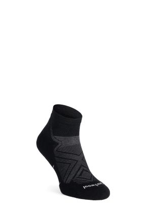 Tekaške nogavice Smartwool Run Targeted Cushion Ankle Socks - black