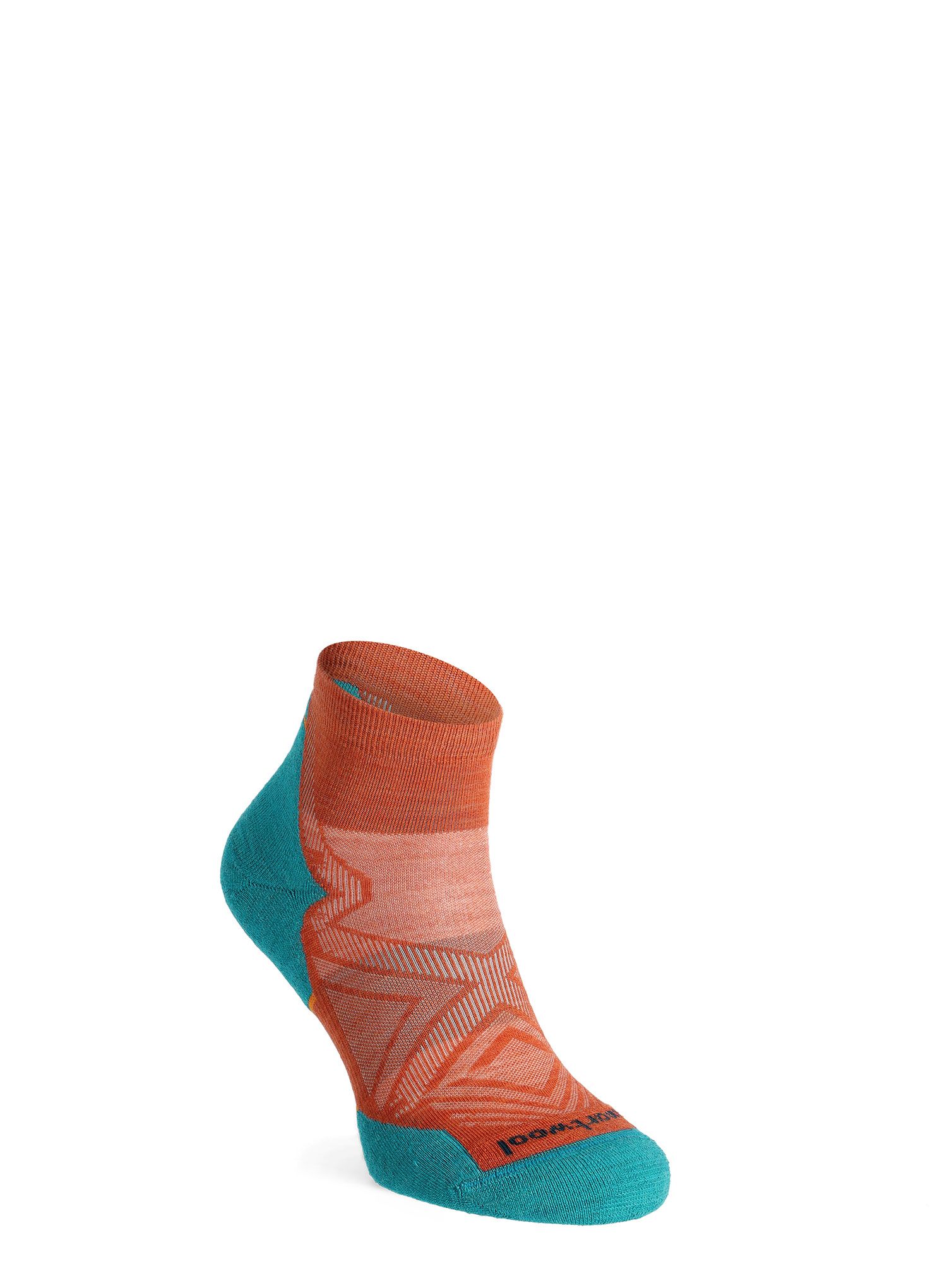 Tekaške nogavice Smartwool Run Targeted Cushion Ankle Socks - orange rust