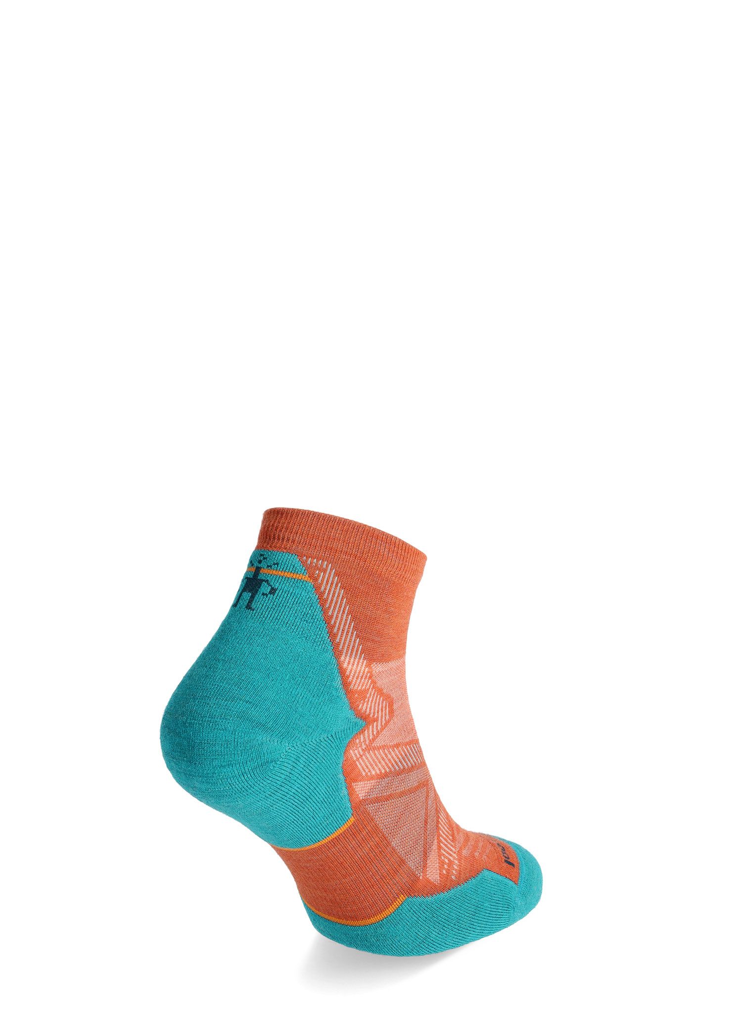 Tekaške nogavice Smartwool Run Targeted Cushion Ankle Socks - orange rust