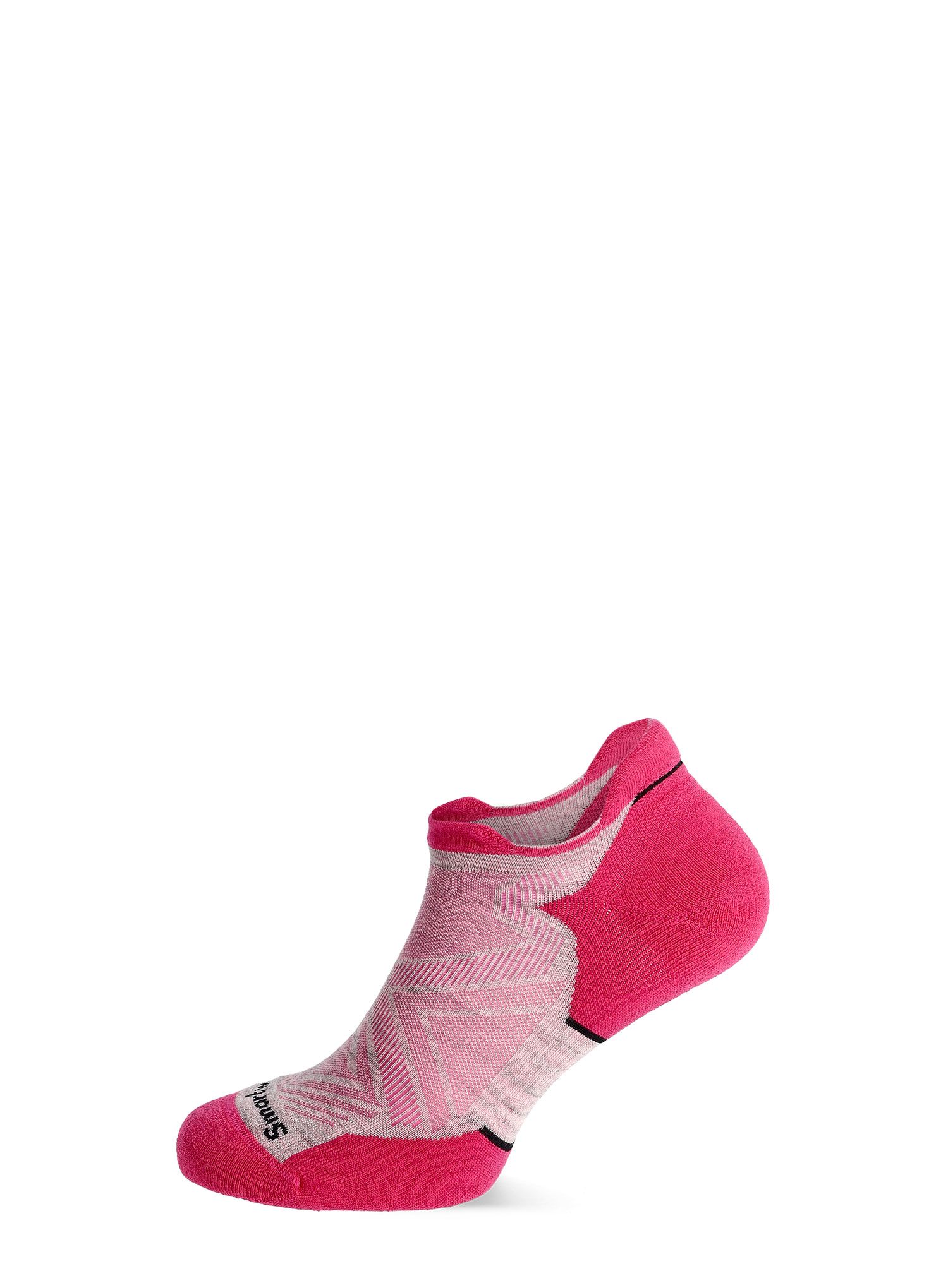 Ženske tekaške nogavice Smartwool Run Targeted Cushion Low Socks - ash/power pink