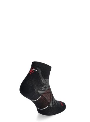Tekaške nogavice Smartwool Run Zero Cushion Ankle - black