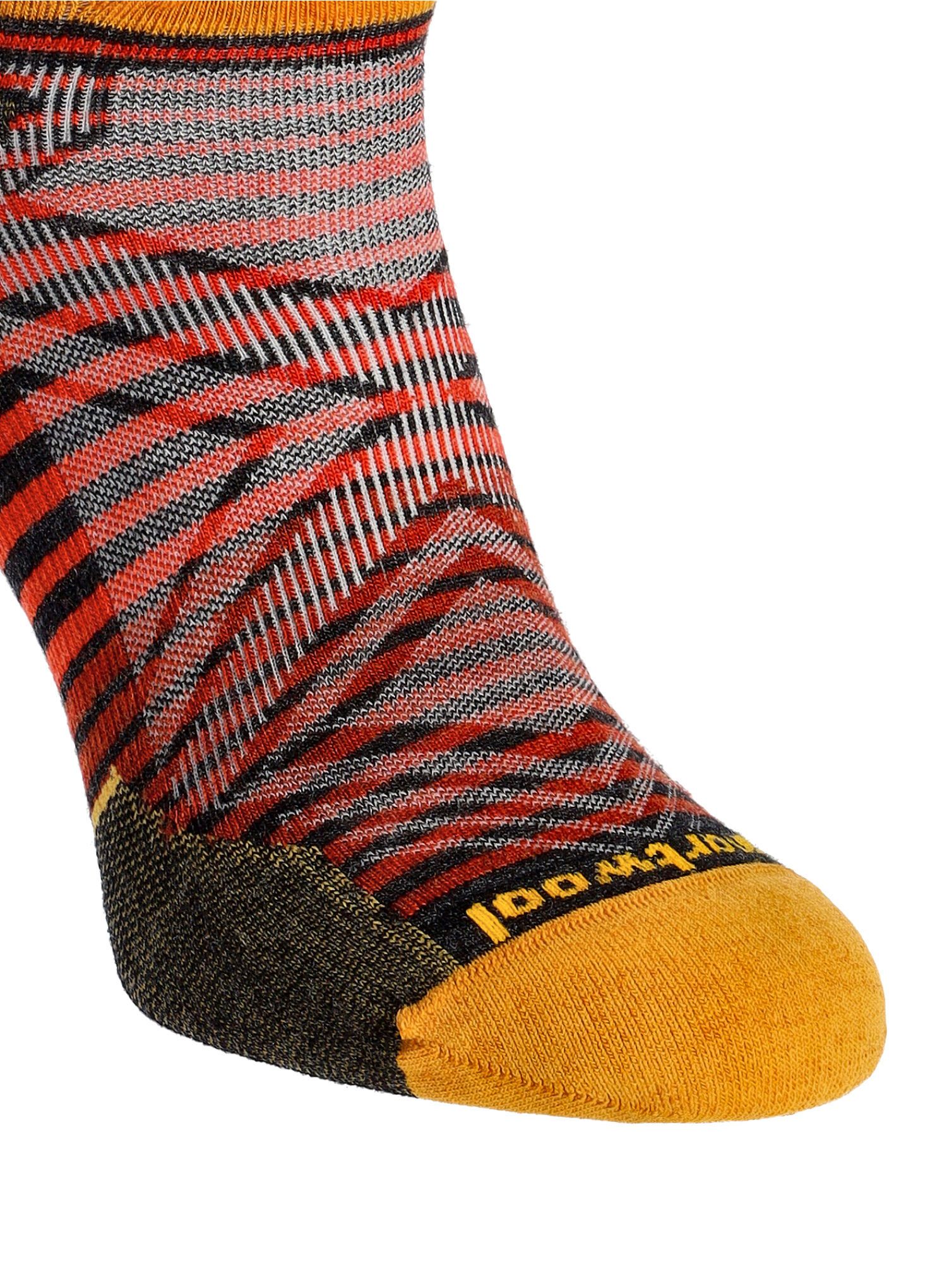 Nogavice Smartwool Run Zero Cushion Low Ankle Pattern Socks - charcoal