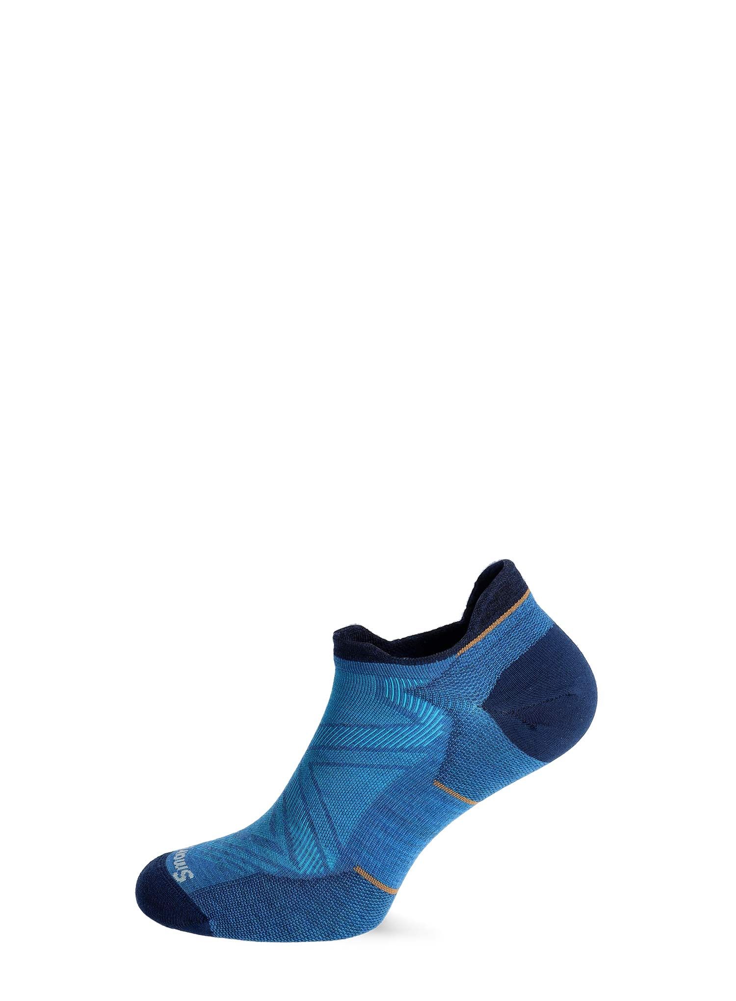 Tekaške nogavice Smartwool Run Zero Cushion Low Ankle Socks - laguna blue