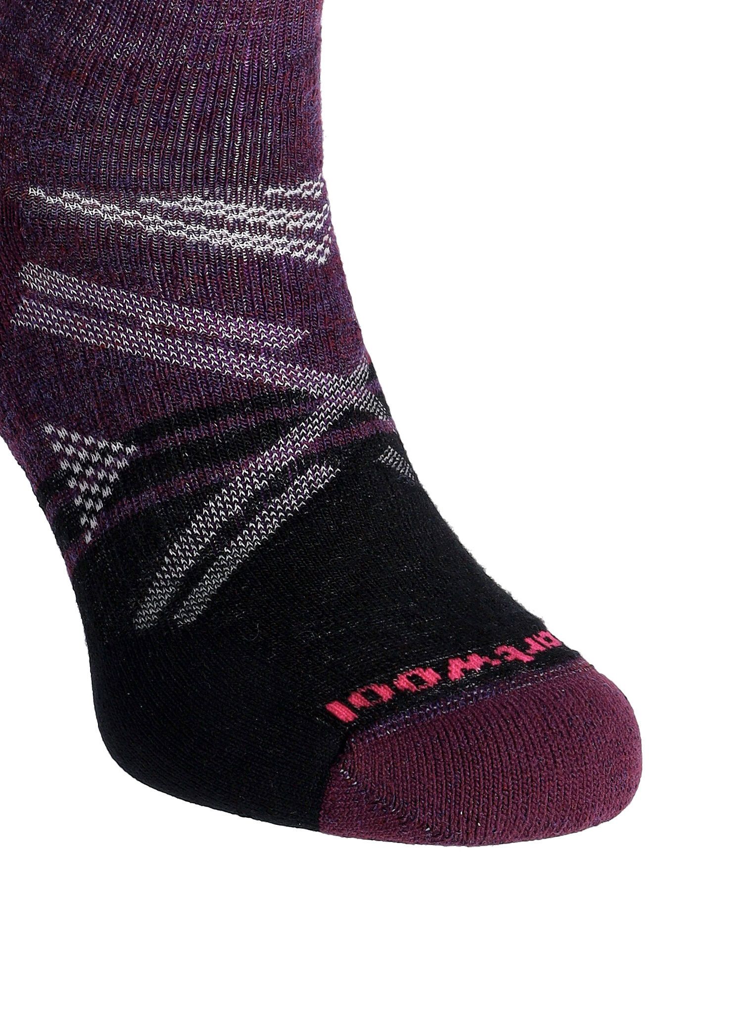 Ženske nogavice Smartwool Ski Full Cushion Snowpocalypse Pattern OTC  - purple iris