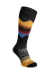 Ženske nogavice Smartwool Ski TC Pattern OTC Socks - honey gold