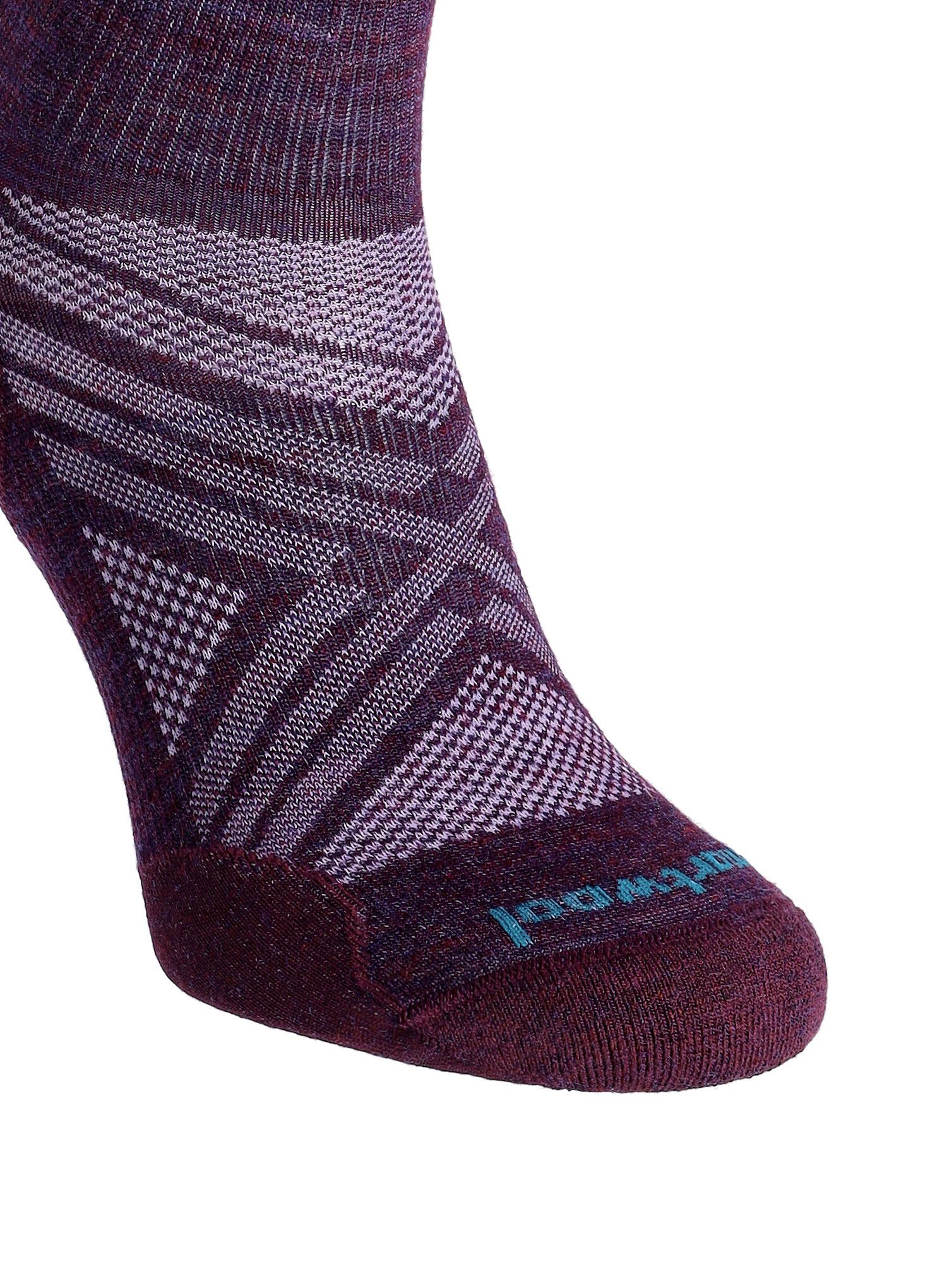 Ženske nogavice Smartwool Ski Zero Cushion Extra Stretch OTC - purple iris