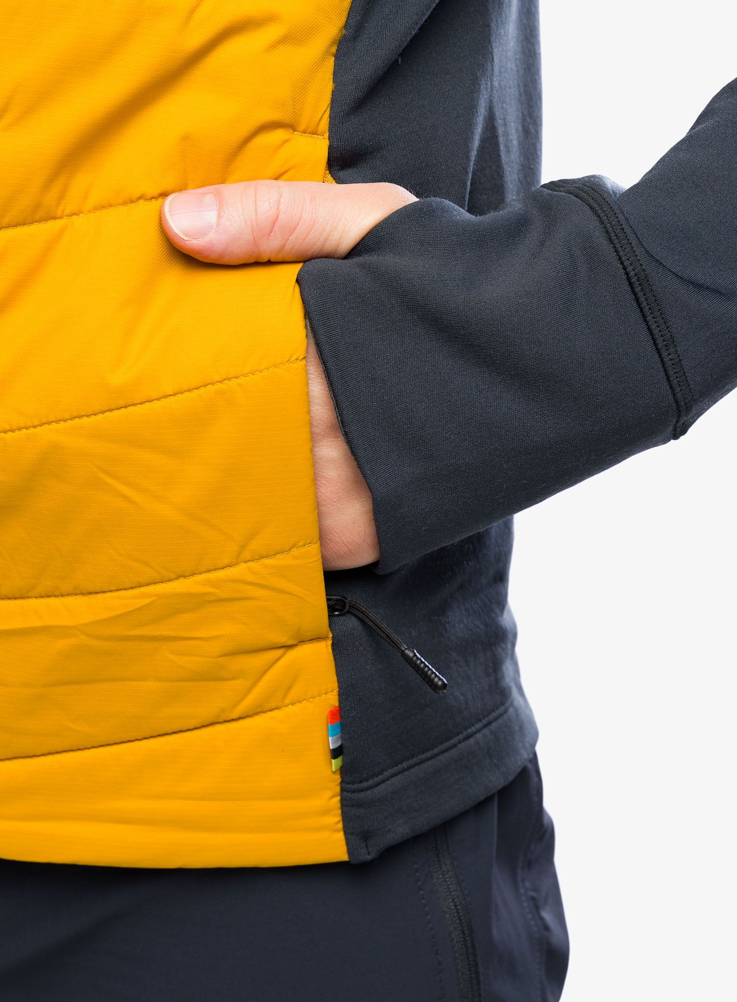 Hibridna jakna Smartwool Smartloft Jacket - honey gold