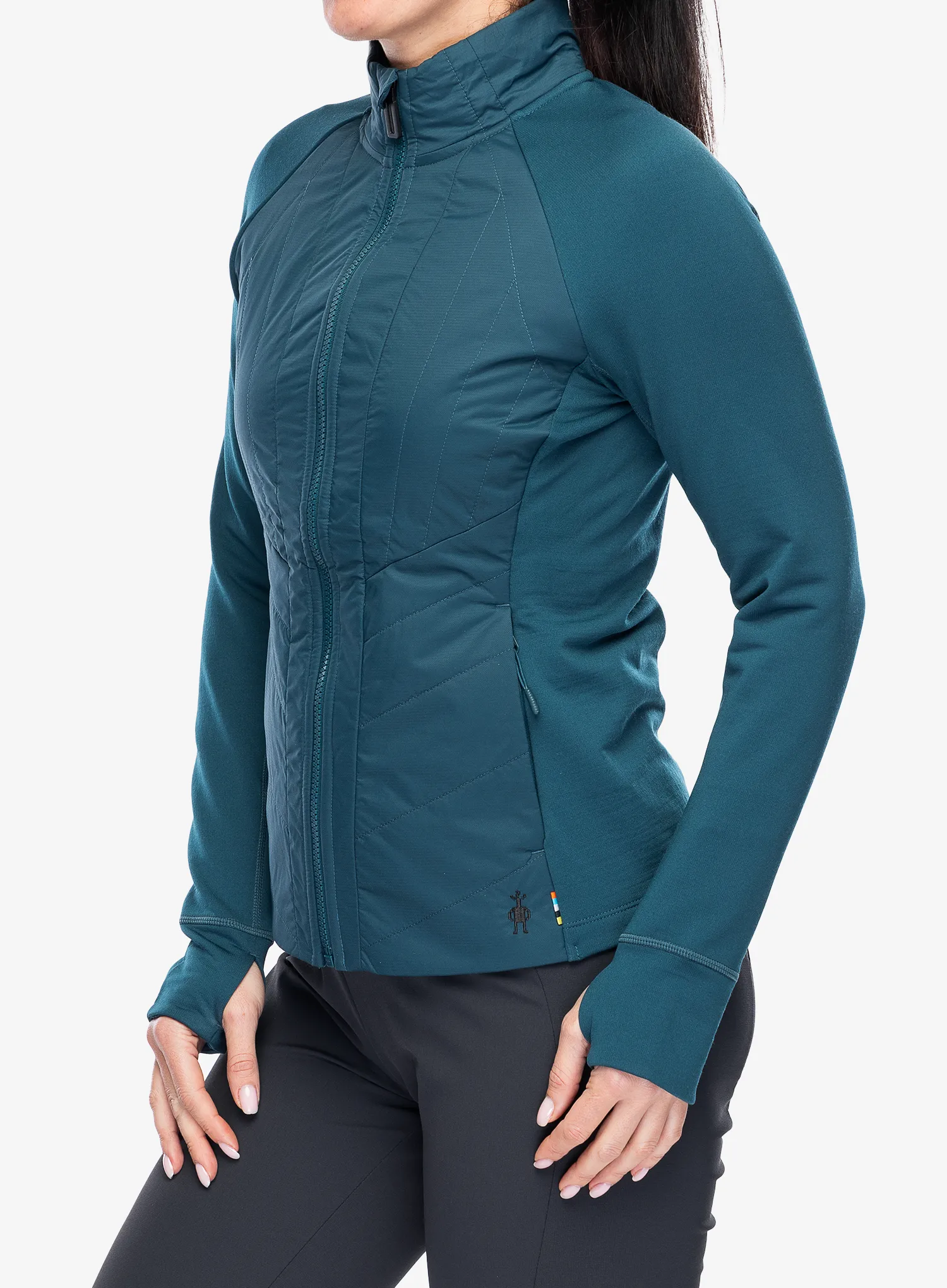 Ženska hibridna jakna Smartwool Smartloft Jacket - twilight blue