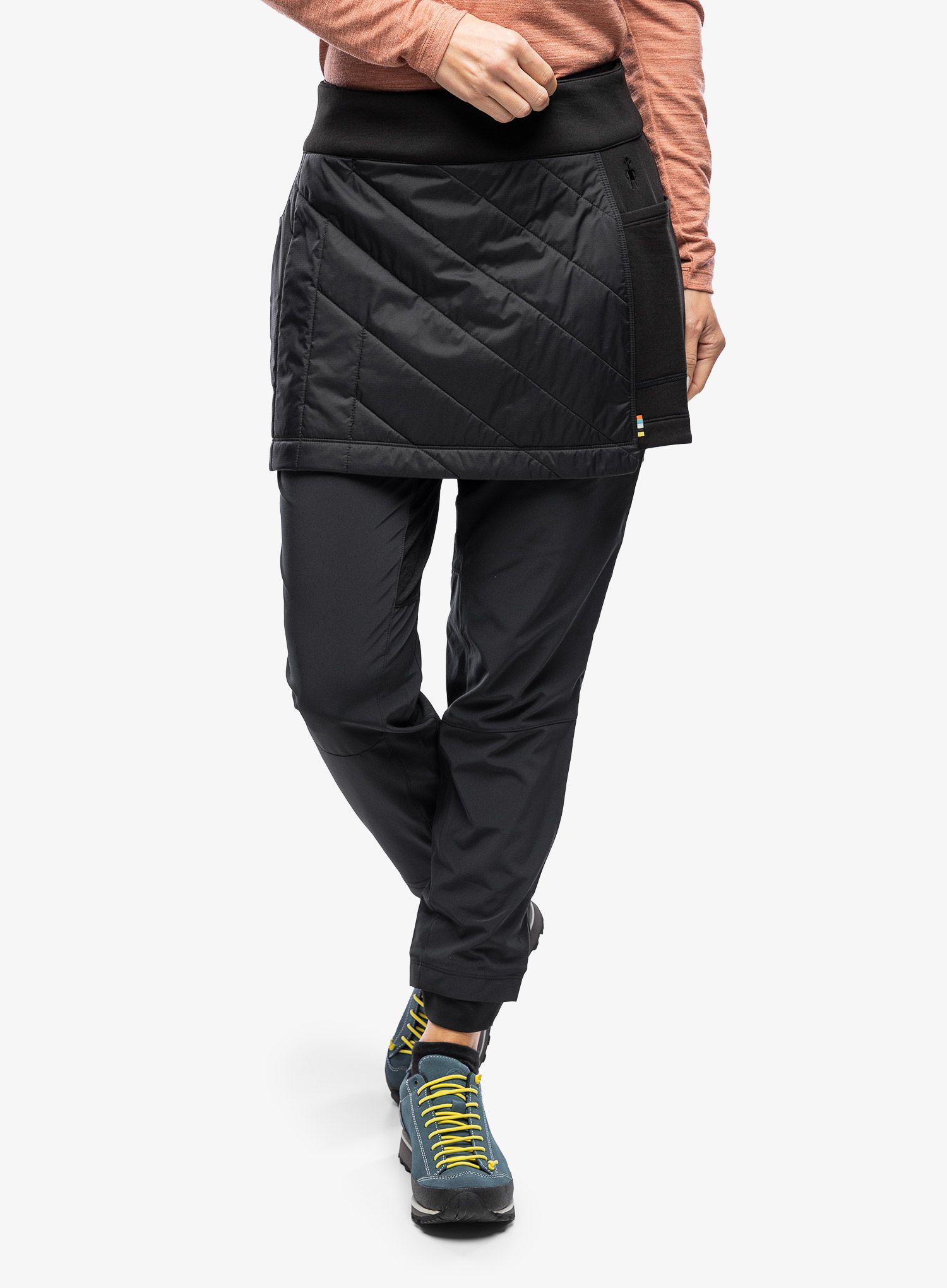 Pohodniško krilo Smartwool Smartloft Skirt - black