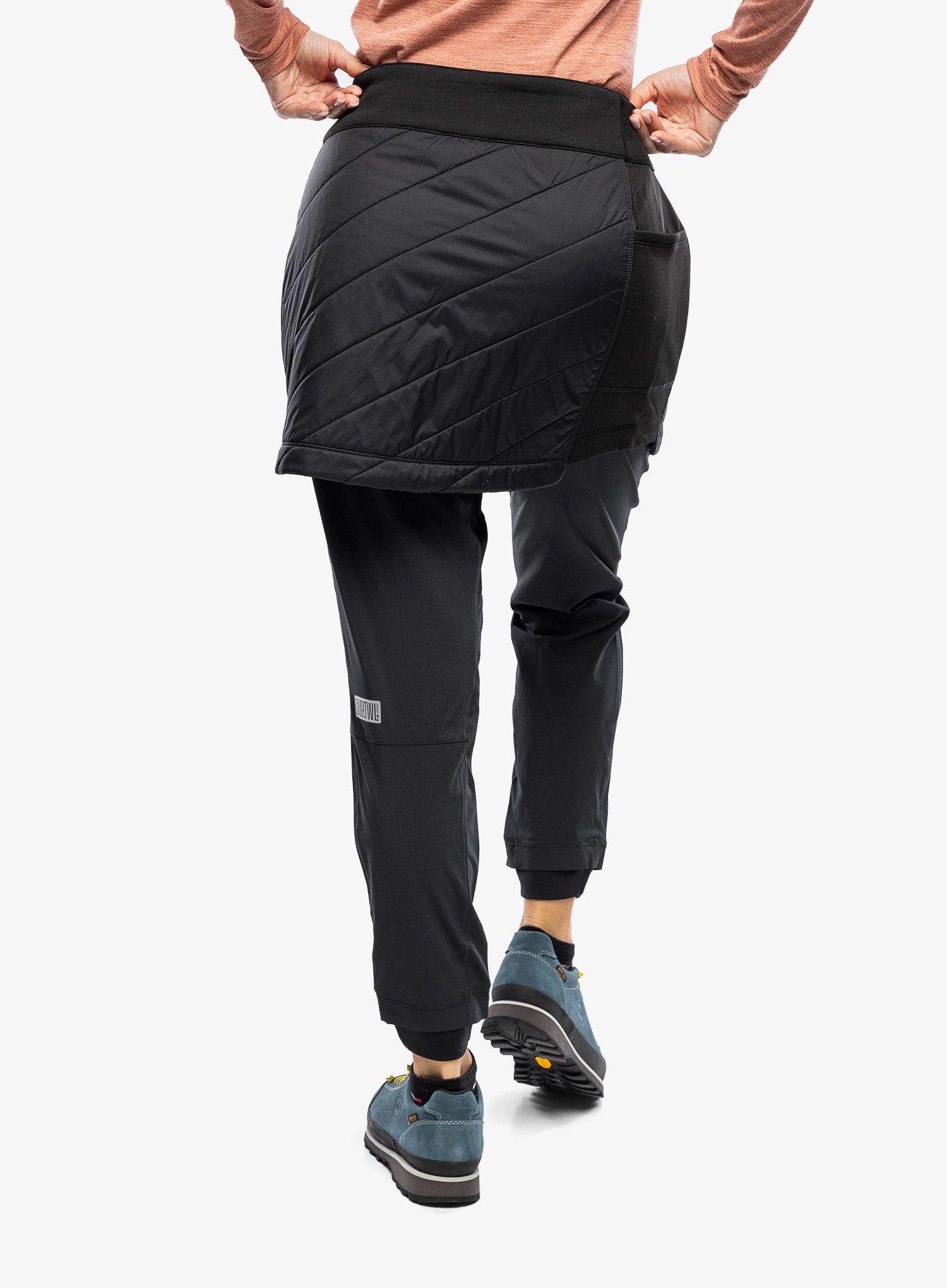 Pohodniško krilo Smartwool Smartloft Skirt - black