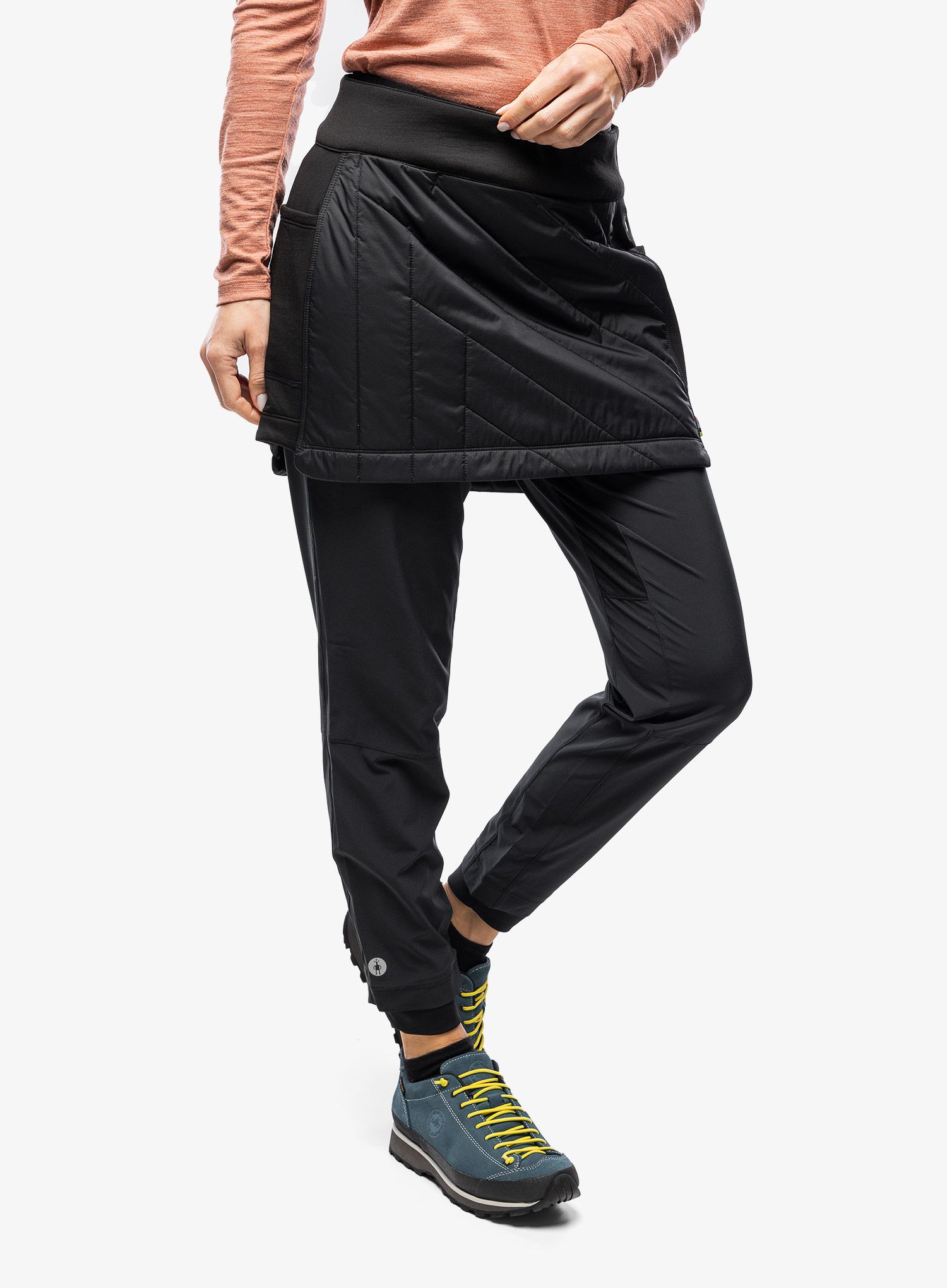 Pohodniško krilo Smartwool Smartloft Skirt - black