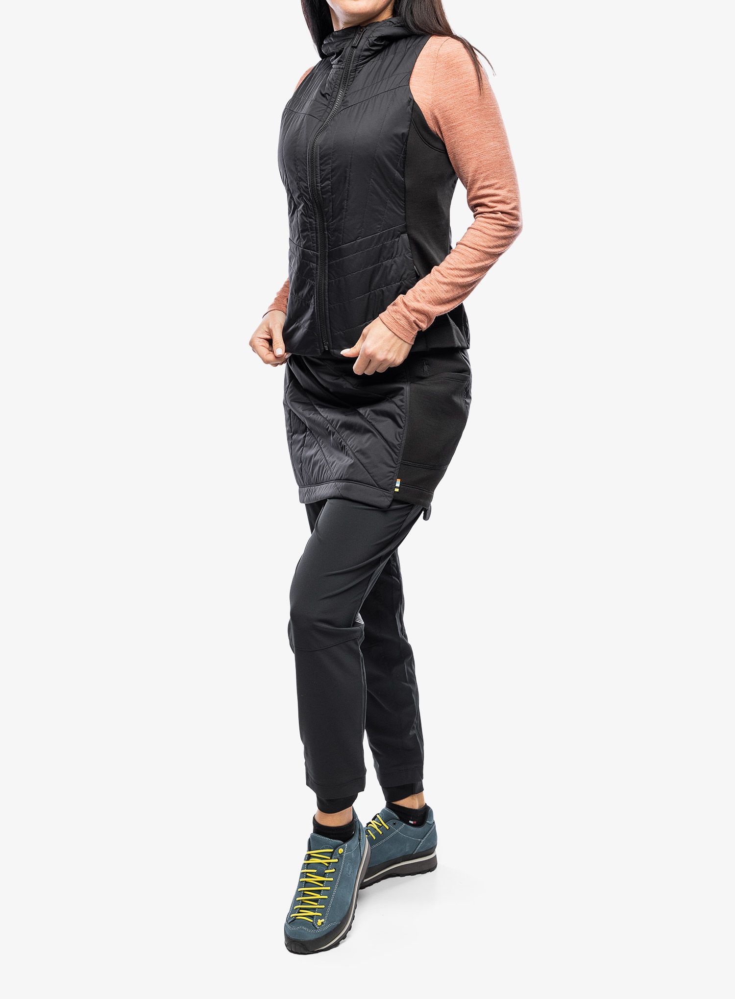 Pohodniško krilo Smartwool Smartloft Skirt - black