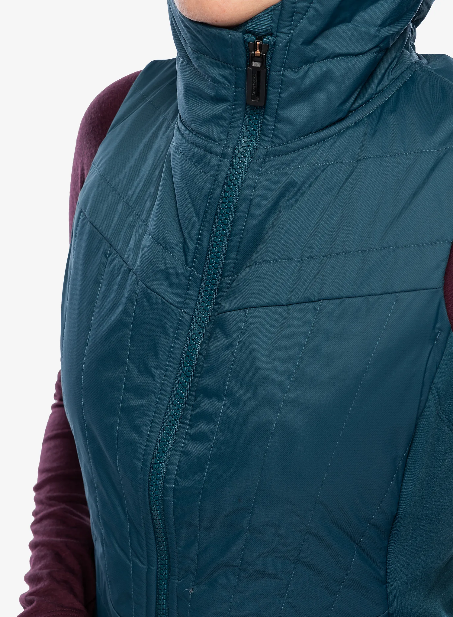 Ženski brezrokavnik Smartwool Smartloft Vest - twilight blue