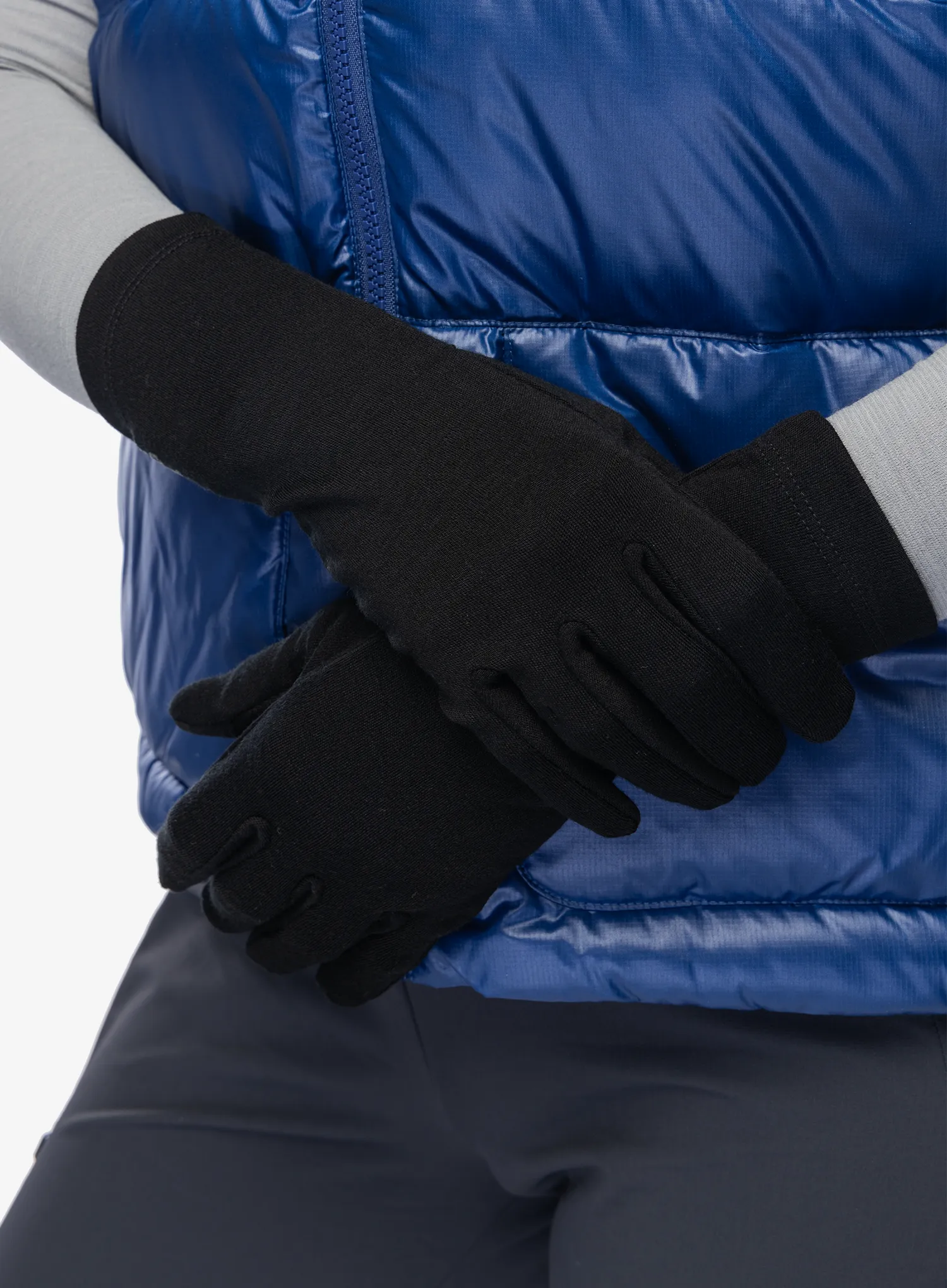 Volnene rokavice Smartwool Thermal Merino Glove - black