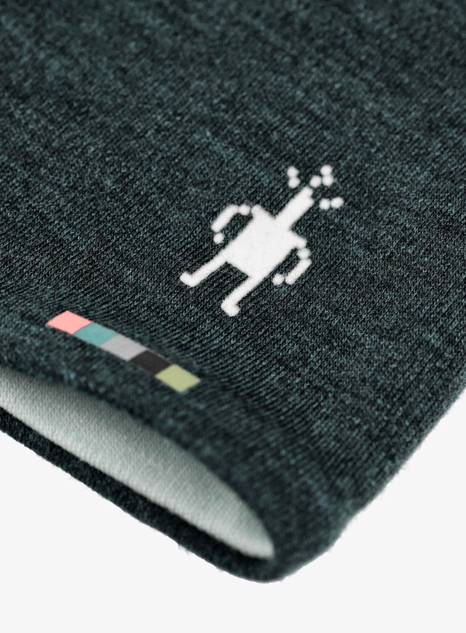 Športni naglavni trak Smartwool Thermal Merino Reversible Headband - twilight blue heather