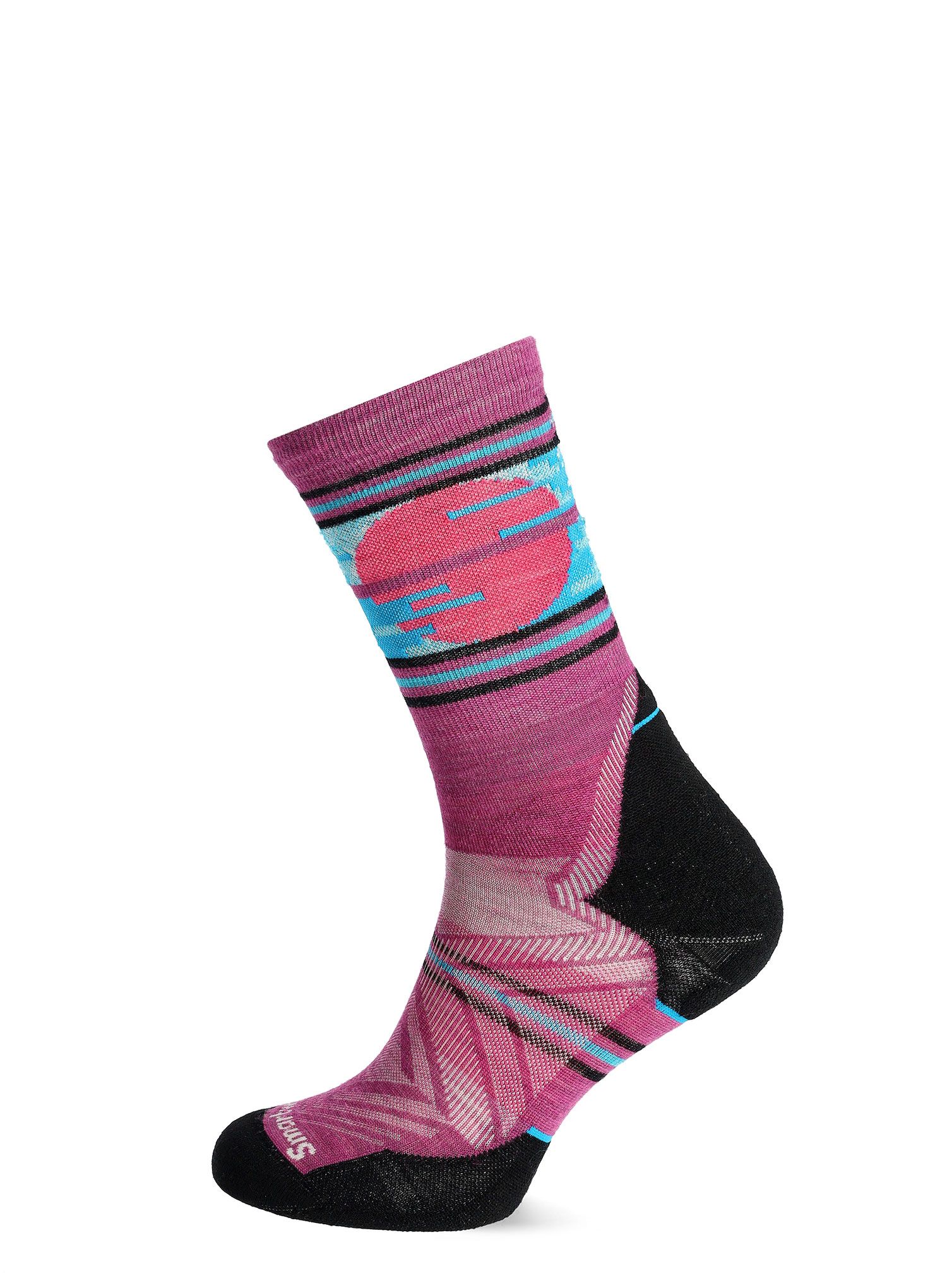 Ženske nogavice za tek Smartwool Trail Run Targeted Cushion Sunset Trail Socks
