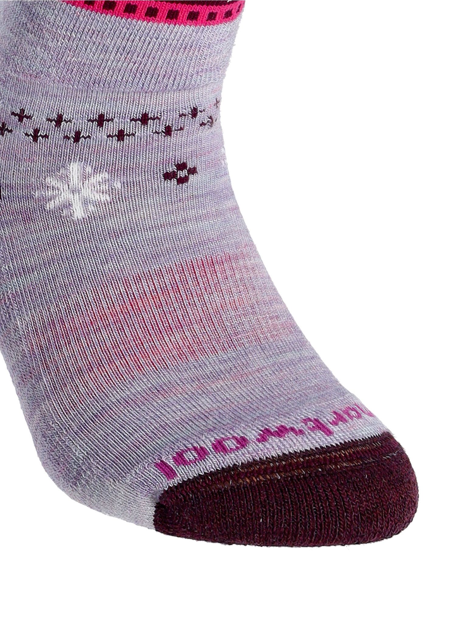 Otroške nogavice Smartwool Wintersport Full Cushion Polar Bear Pattern OTC  - purple eclipse