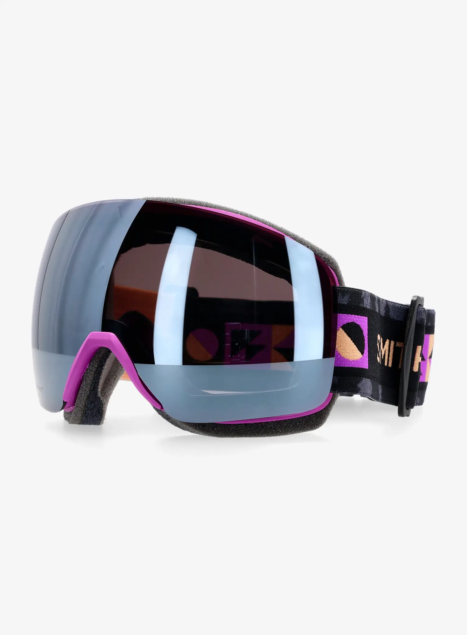 Smučarska očala Smith Skyline - vivid violet/sun platinum