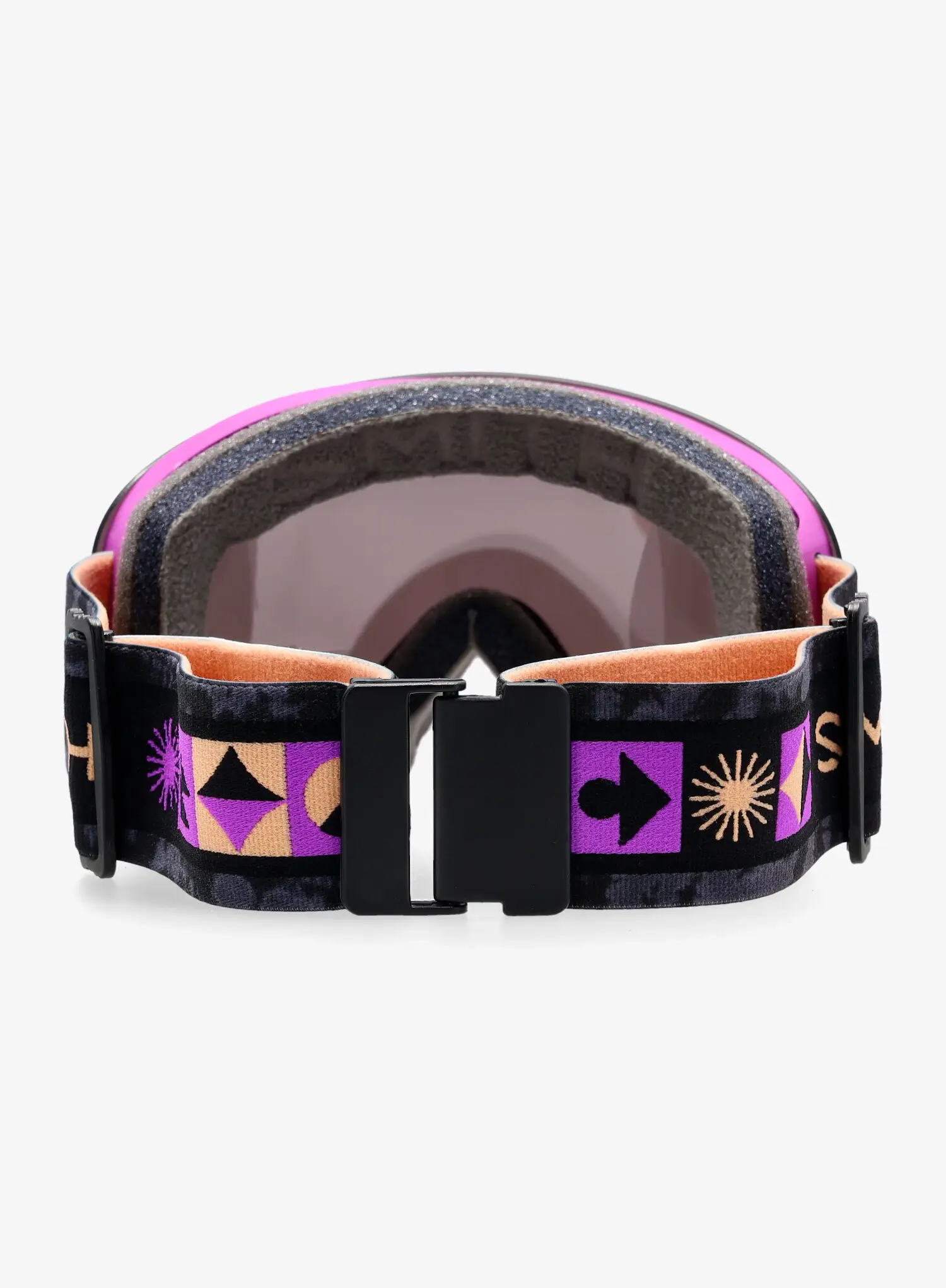 Smučarska očala Smith Skyline - vivid violet/sun platinum