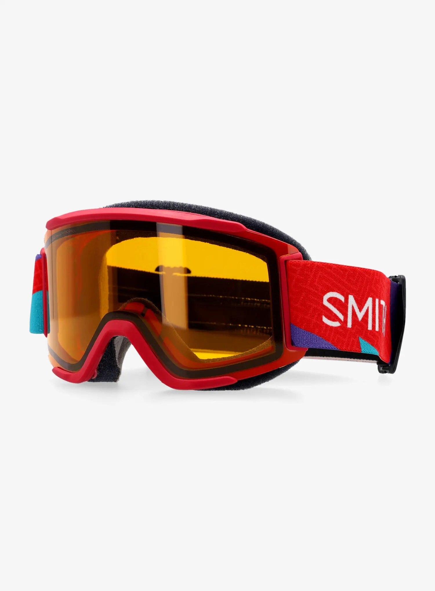Smučarska očala Smith Squad S - crimson a-maze-zing