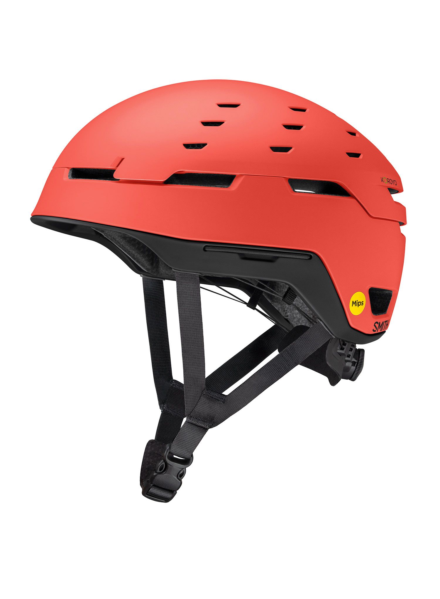 Čelada za turno smučanje Smith Summit Mips - matte poppy/black