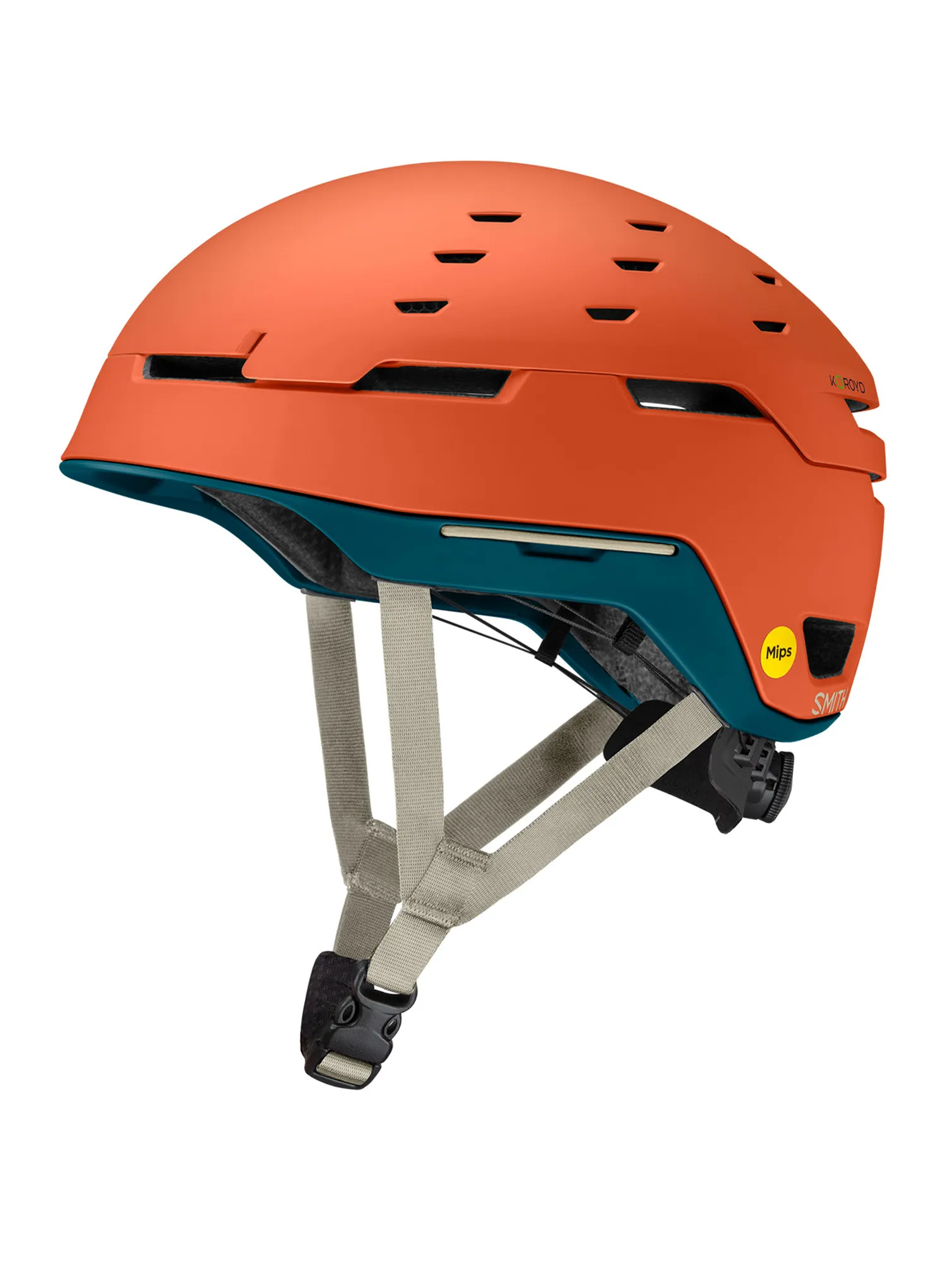 Čelada za turno smučanje Smith Summit Mips - matte rust/steel