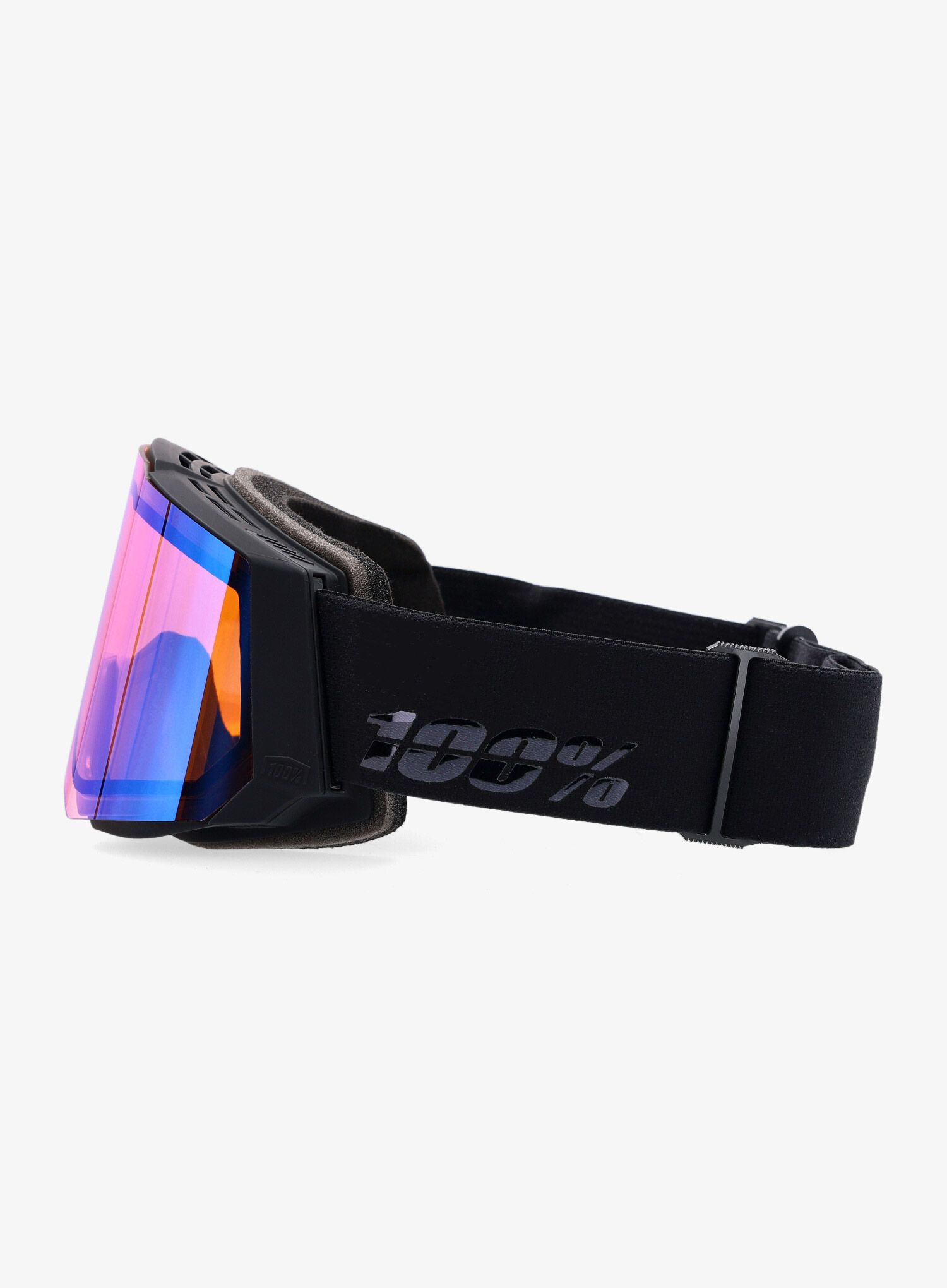 Smučarska očala 100% Snowcraft Hiper - black/mirror green