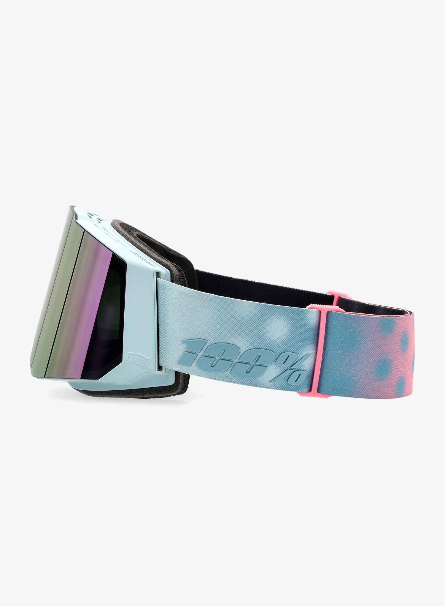 Smučarska očala 100% Snowcraft Hiper - stonehammer/mirror lavender