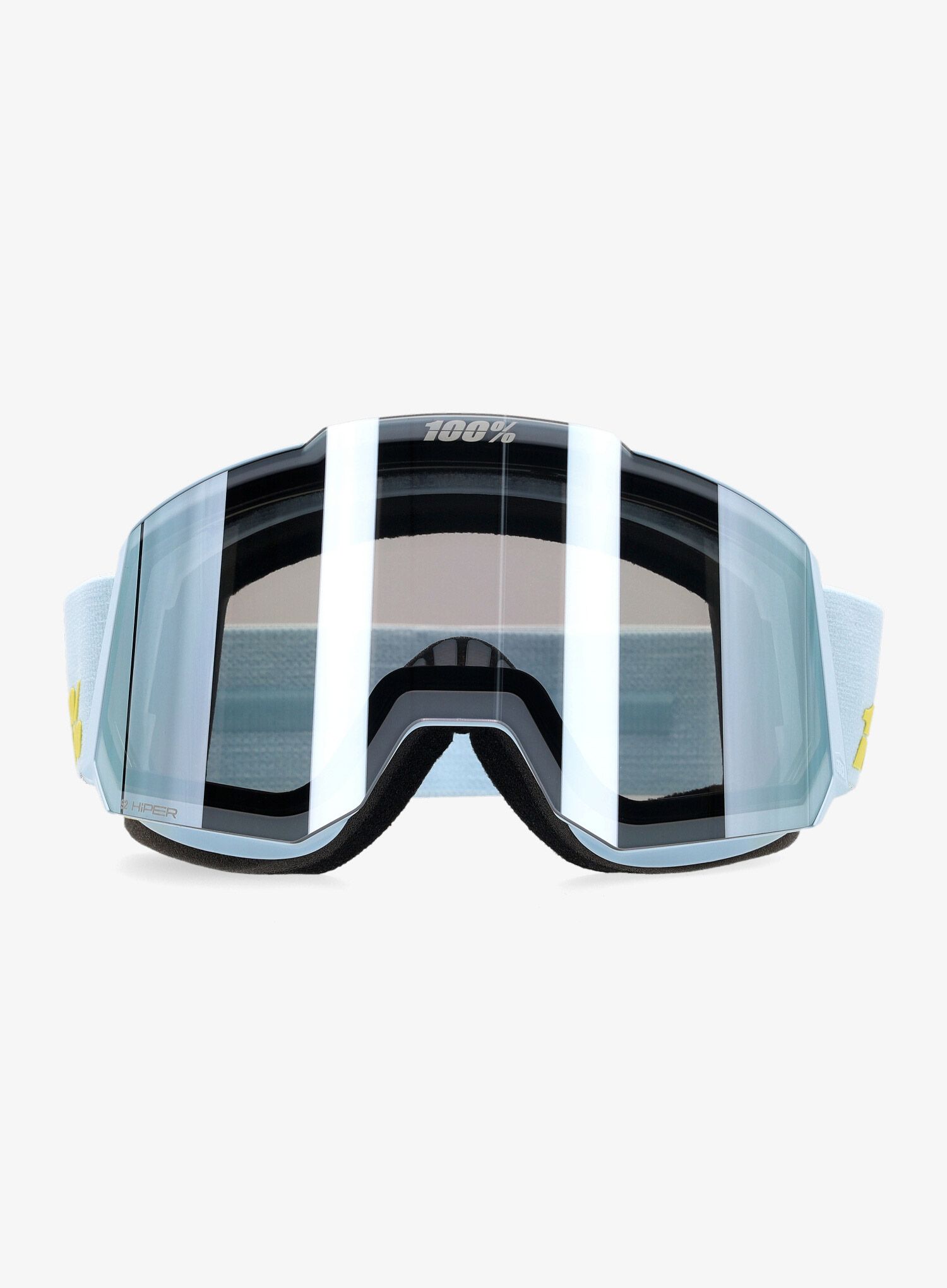 Smučarska očala 100% Snowcraft Hiper - sunpeak/mirror silver flash