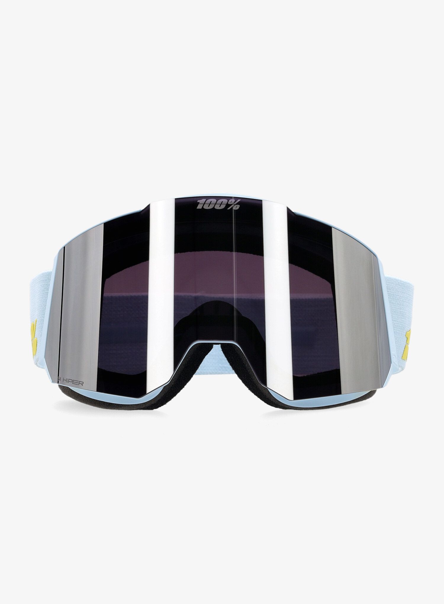 Smučarska očala 100% Snowcraft Hiper - sunpeak/mirror silver flash