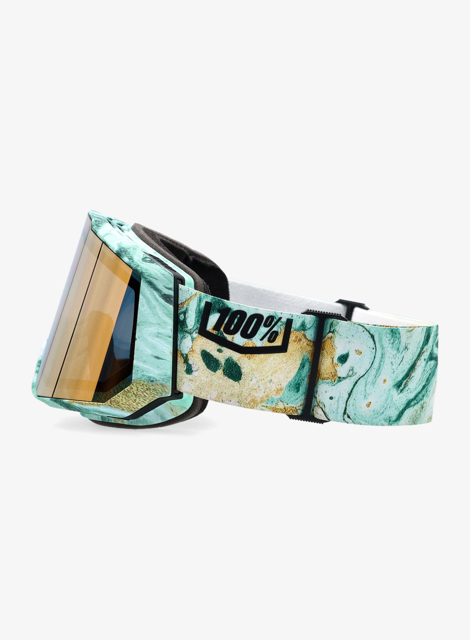 Smučarska očala 100% Snowcraft XL Hiper - fossil express/mirror copper