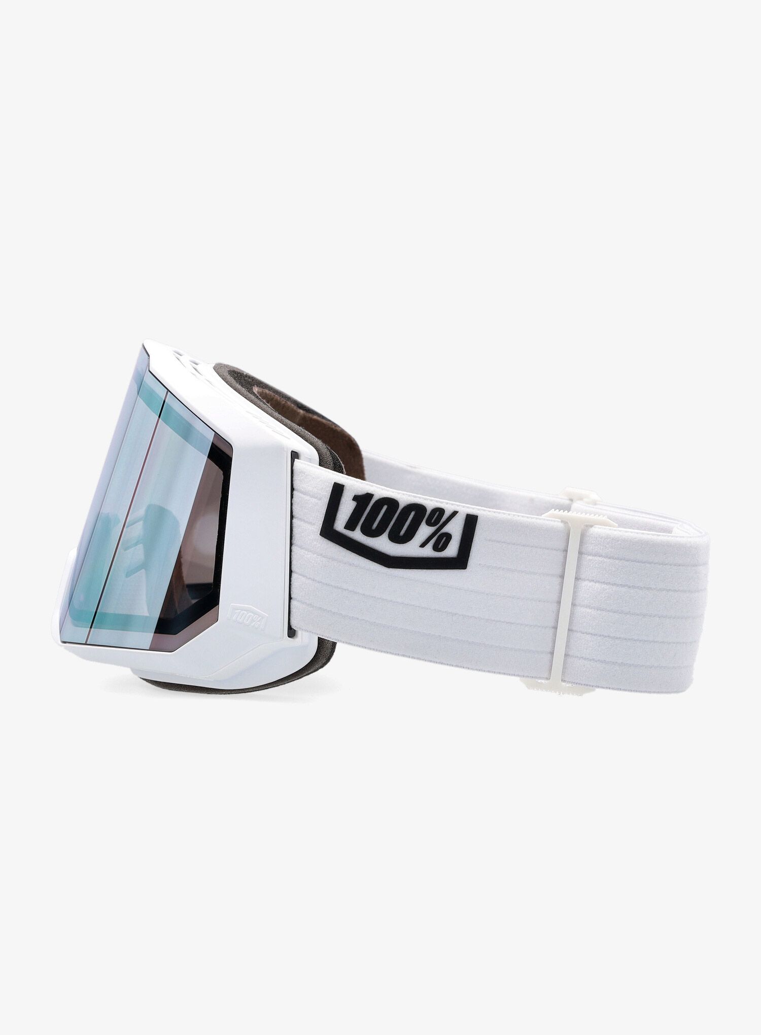 Smučarska očala 100% Snowcraft XL Hiper - snow white/mirror violet
