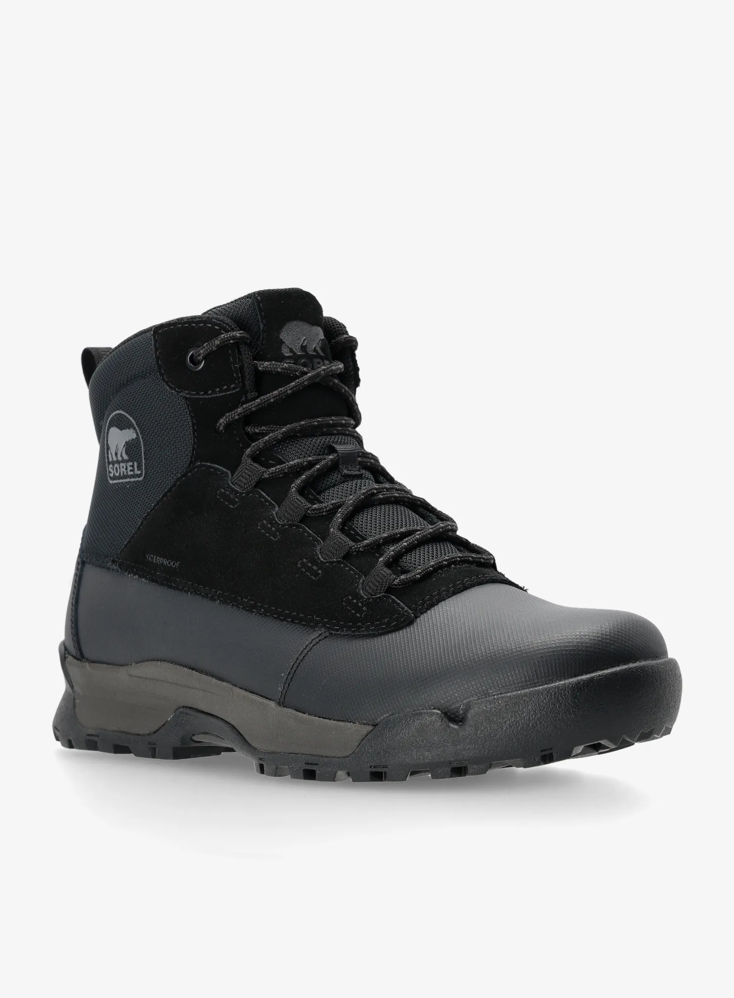 Zimska obutev Sorel Buxton Lite Lace Plus WP - black/black