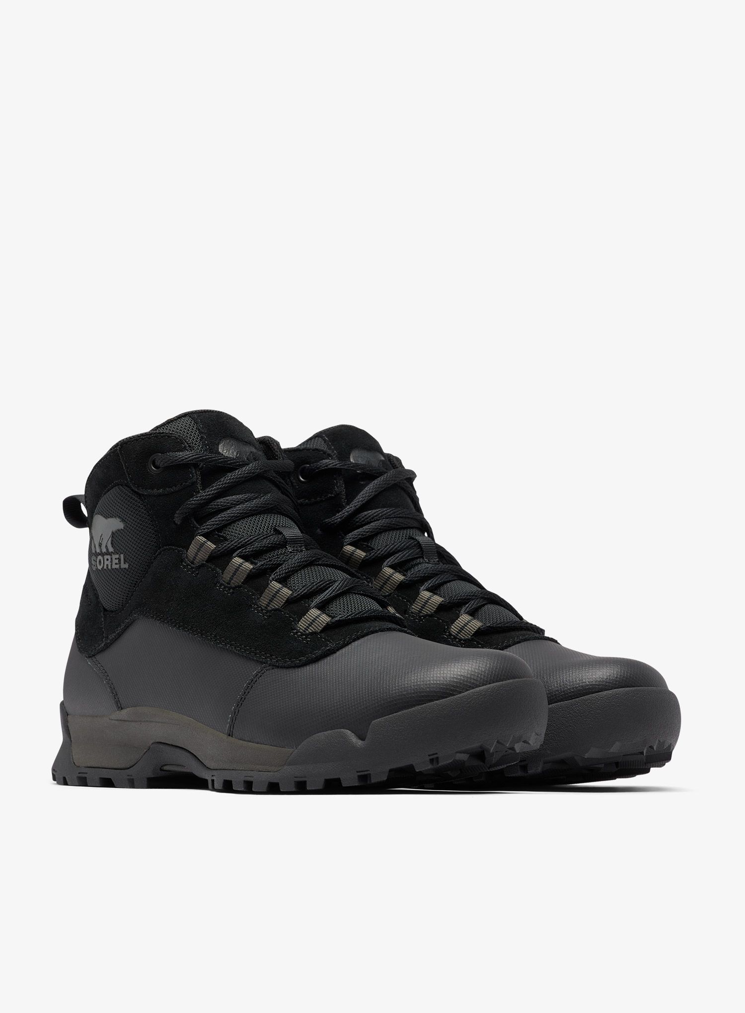 Zimska obutev Sorel Buxton Lite Lace WP - black/black
