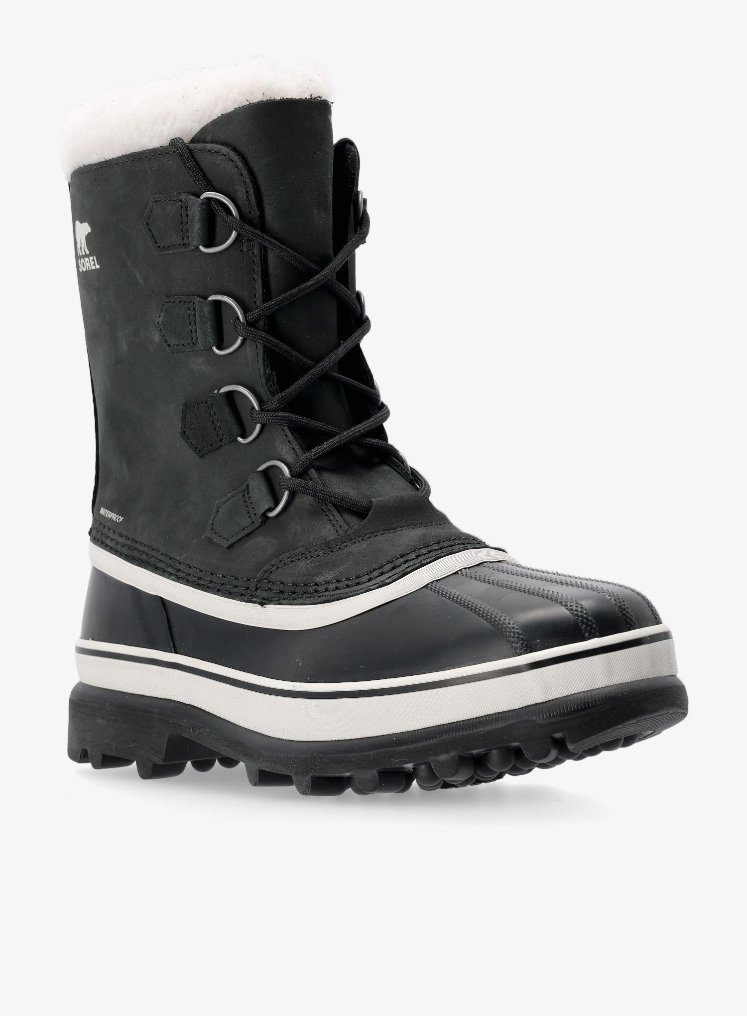 Ženski zimski čevlji Sorel Caribou - black/stone