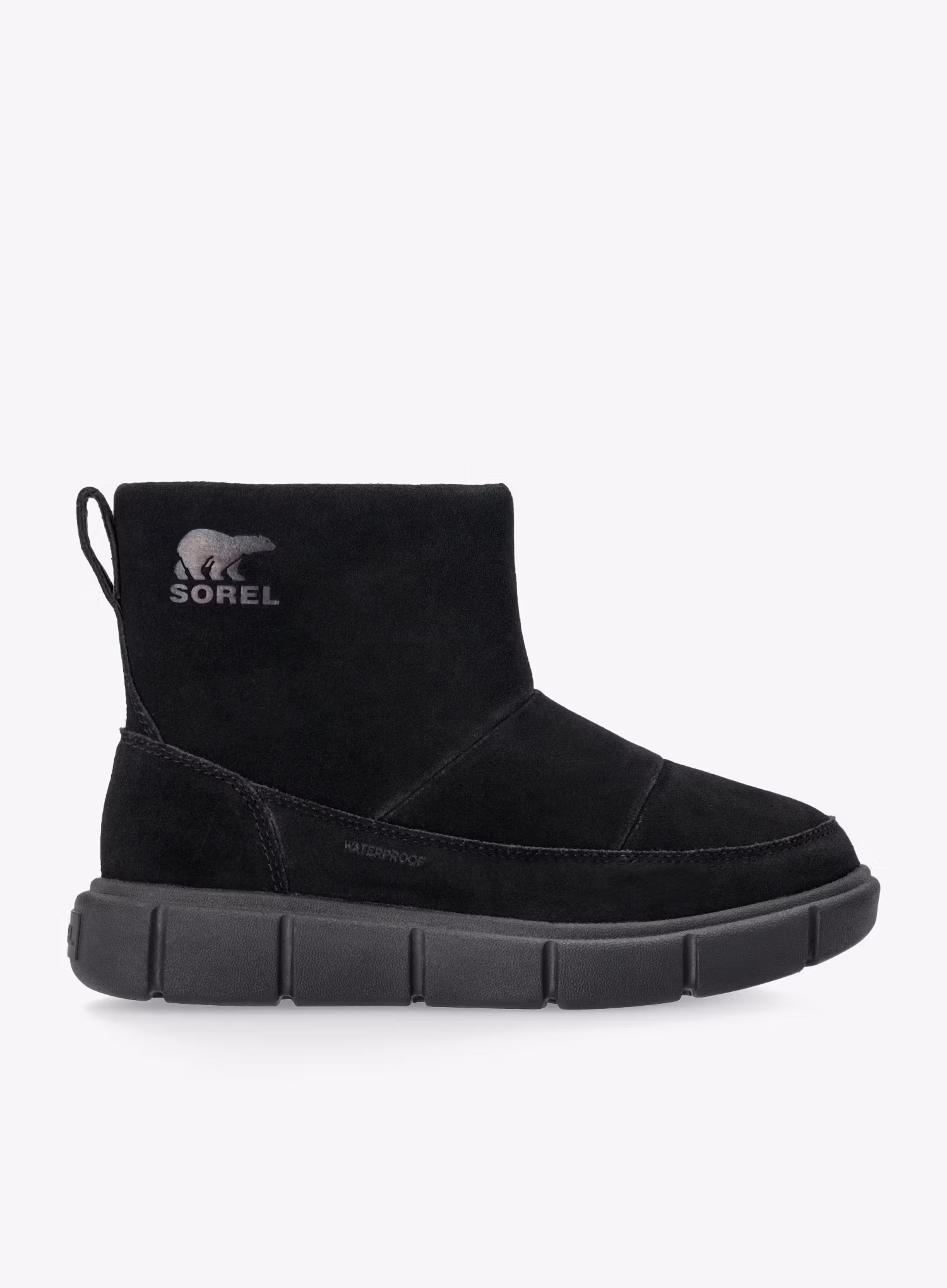 Ženski zimski čevlji Sorel Explorer III Slip-On WP - black/sea salt