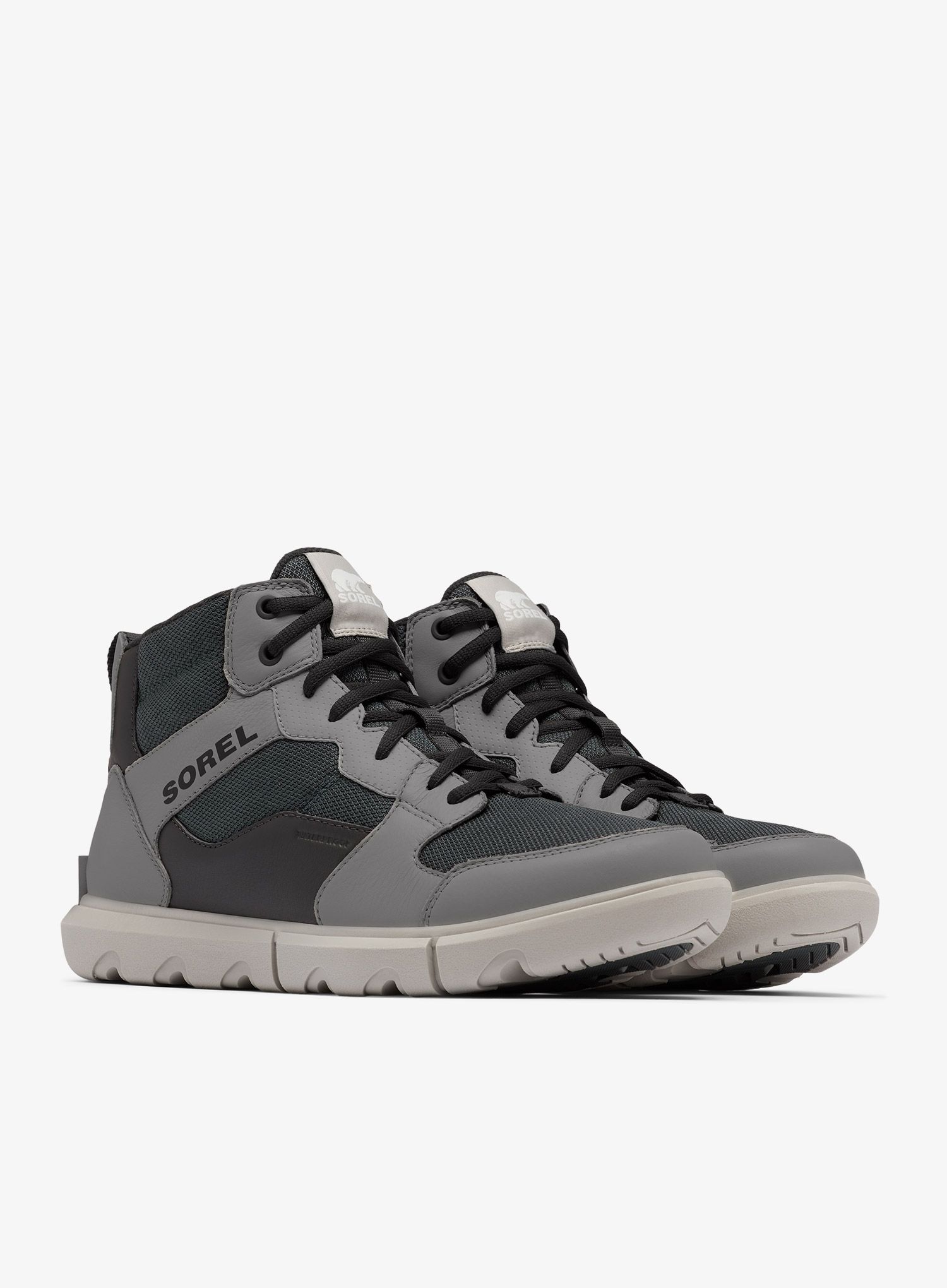 Zimska obutev Sorel Explorer Next Sneaker Mid WP - grill/dove